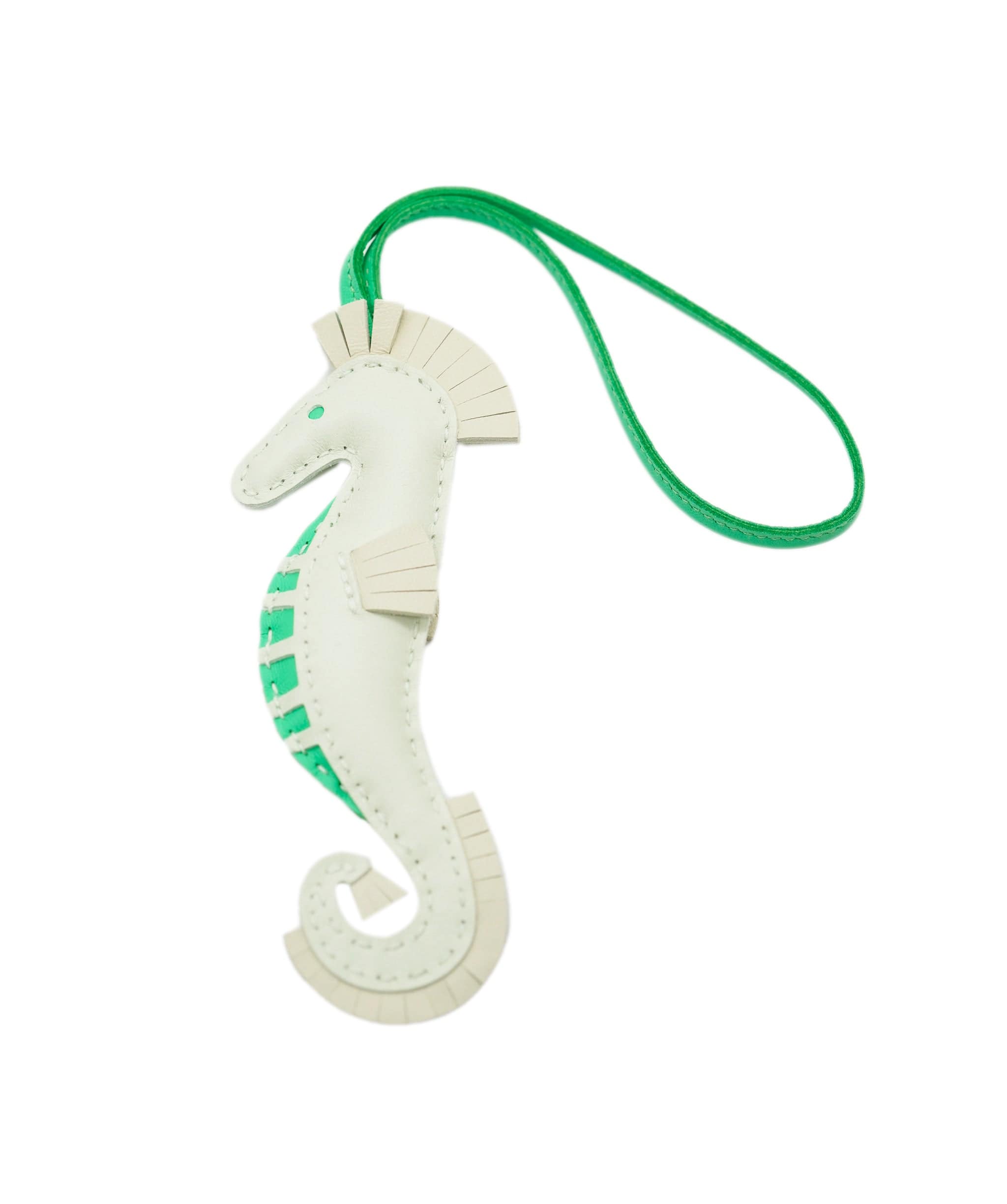 Hermès Hermès Seahorse Charm - Green ALC2139