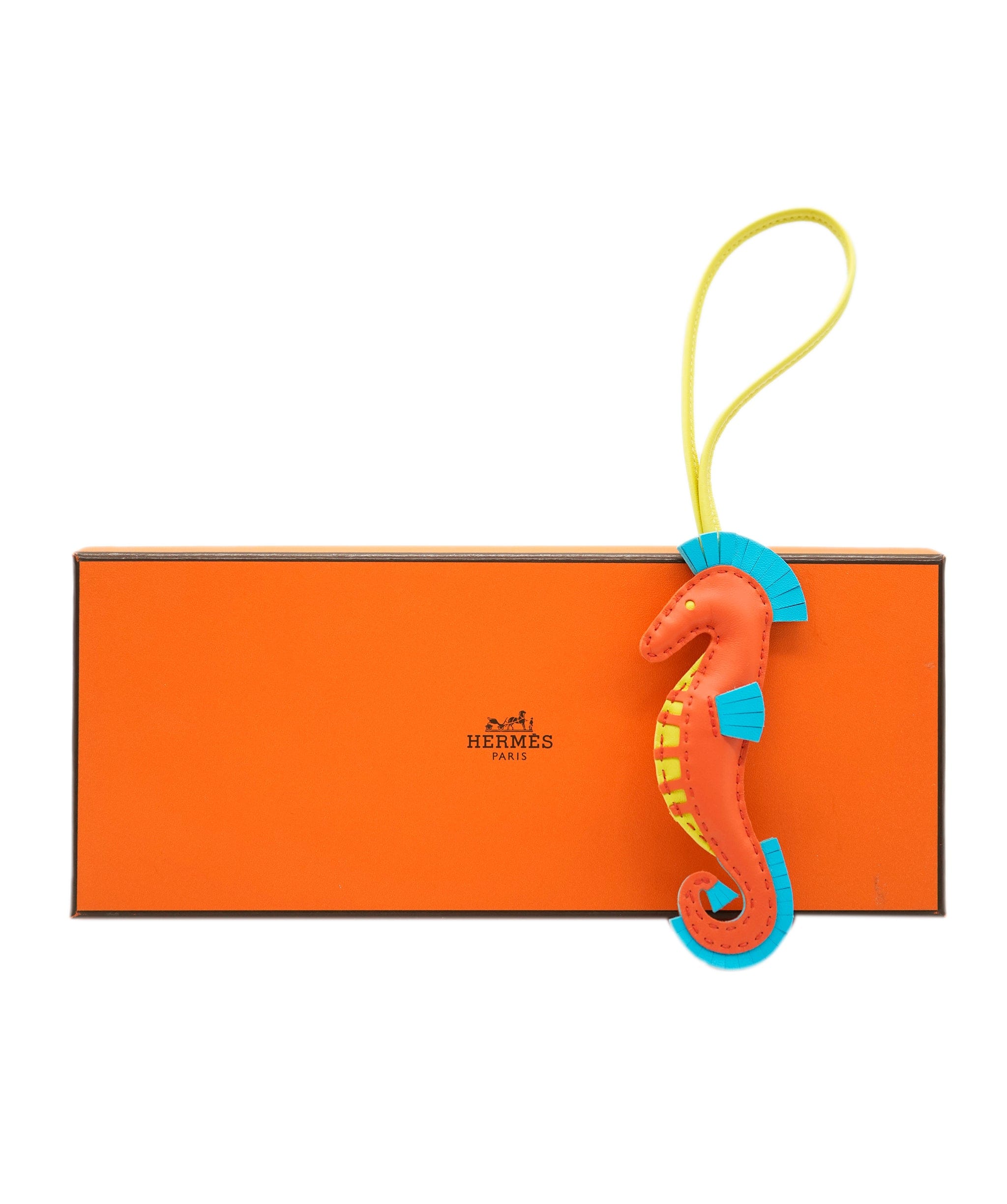 Hermès Hermès Seahorse Charm - Orange ALC2142