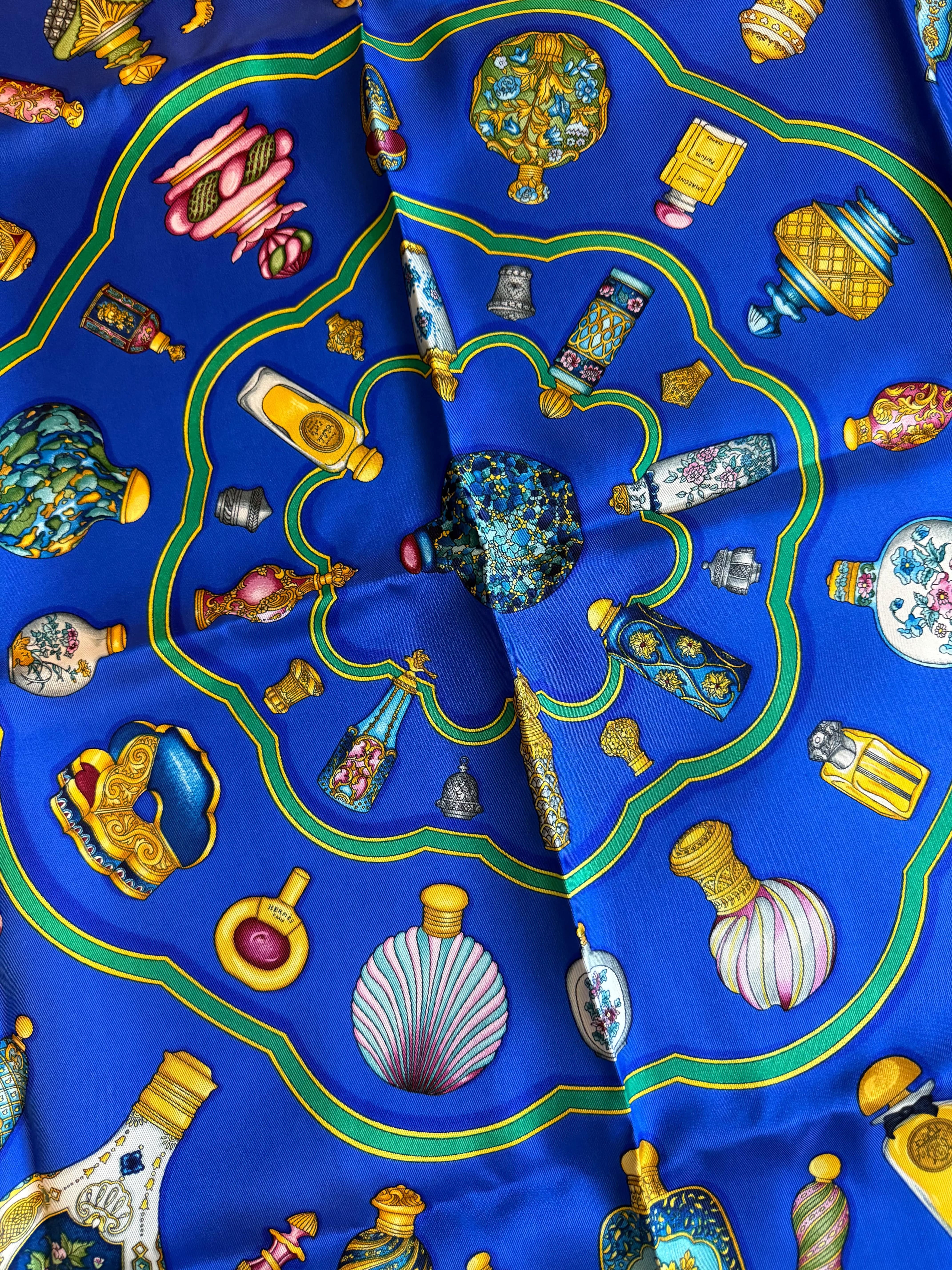 Hermès Hermes silk scarf 90 59257 DXBK0485