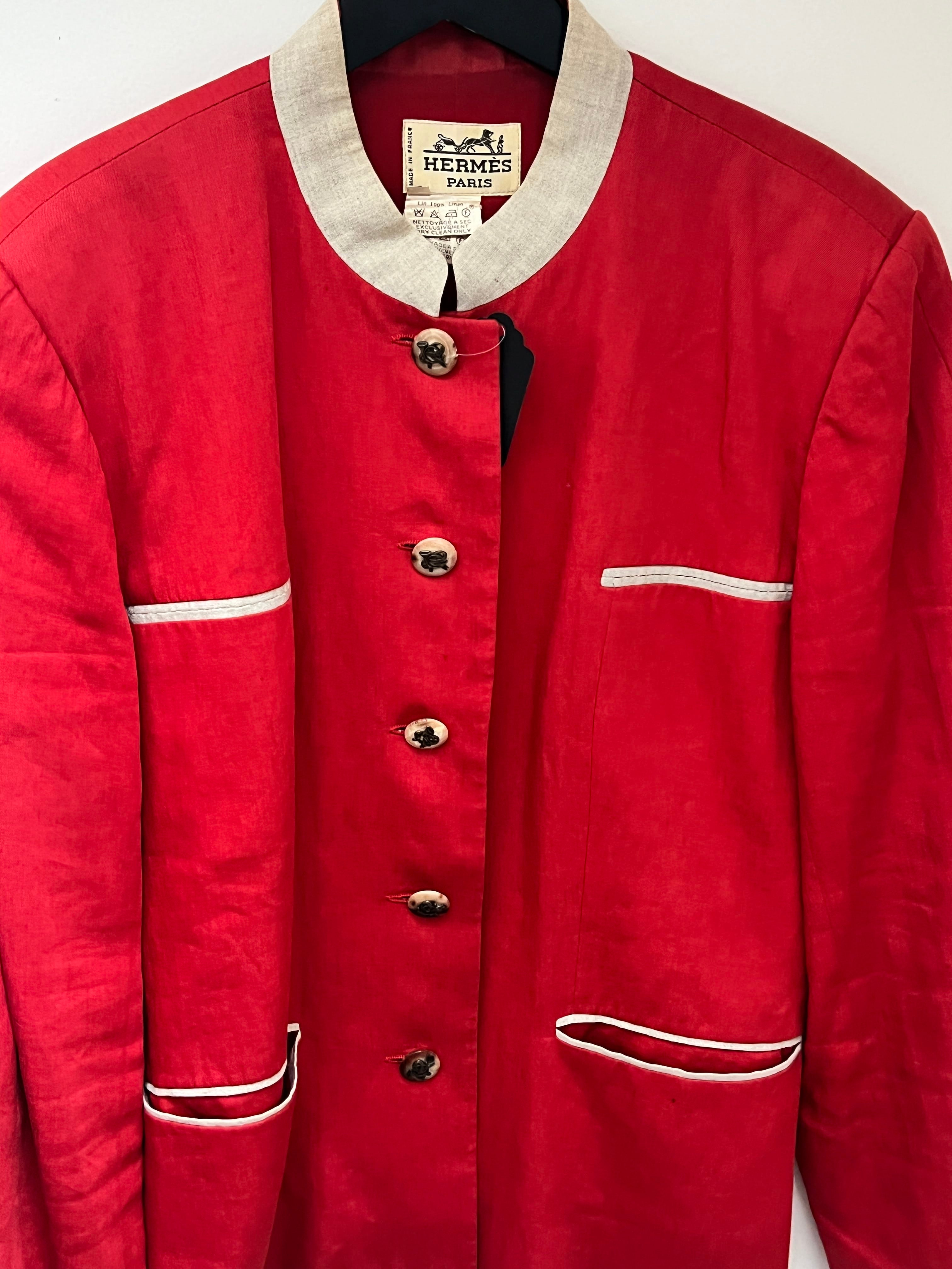 hermes Hermes swild silk haunting jacket AKC1284