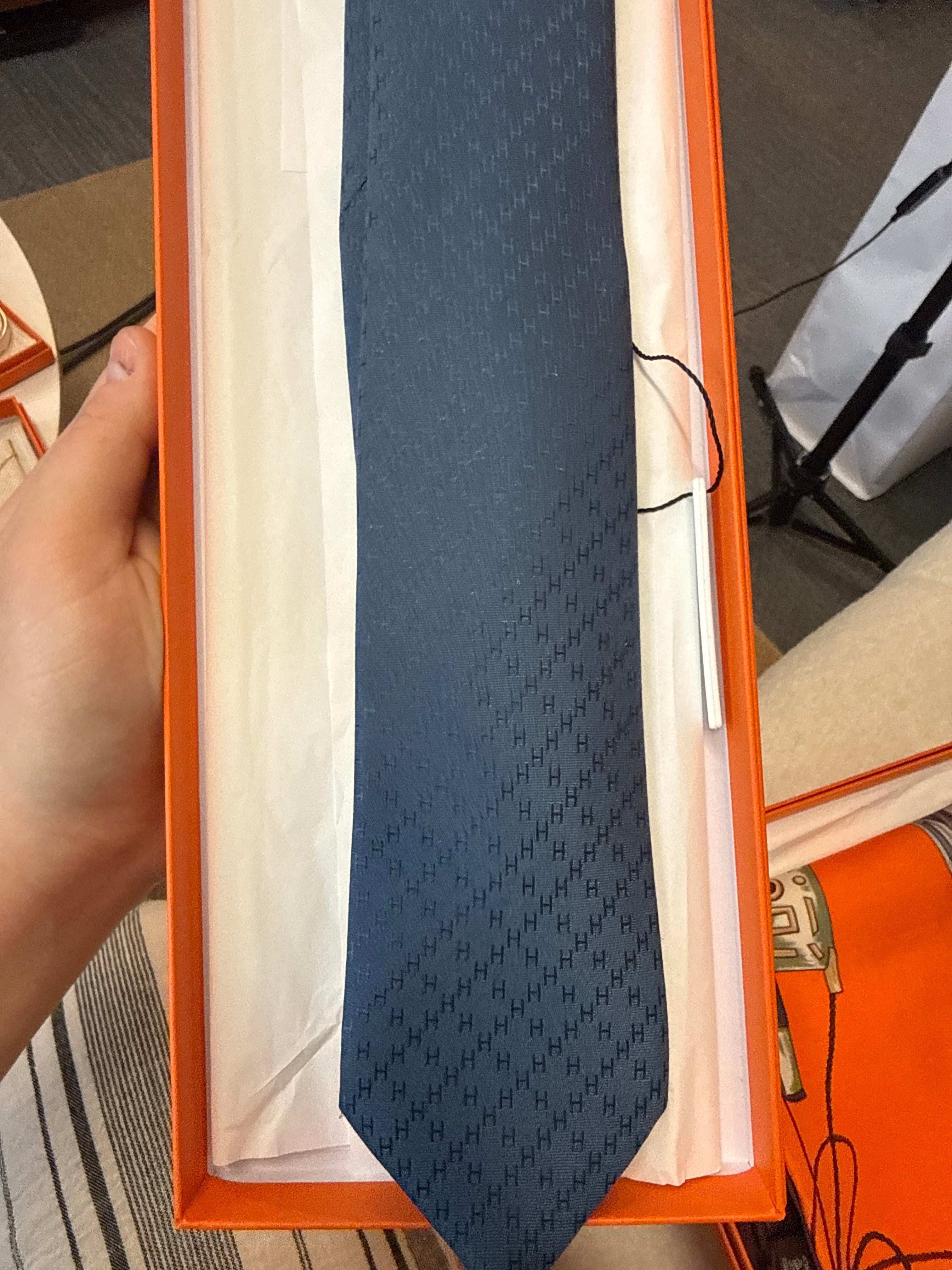 Hermes Hermes Tie AKC1306