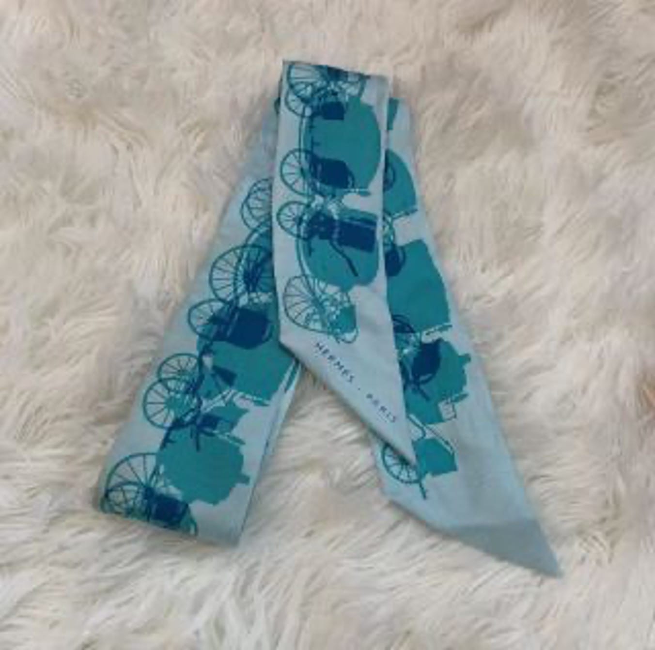 HERMES Hermes Twilly scarf US48274