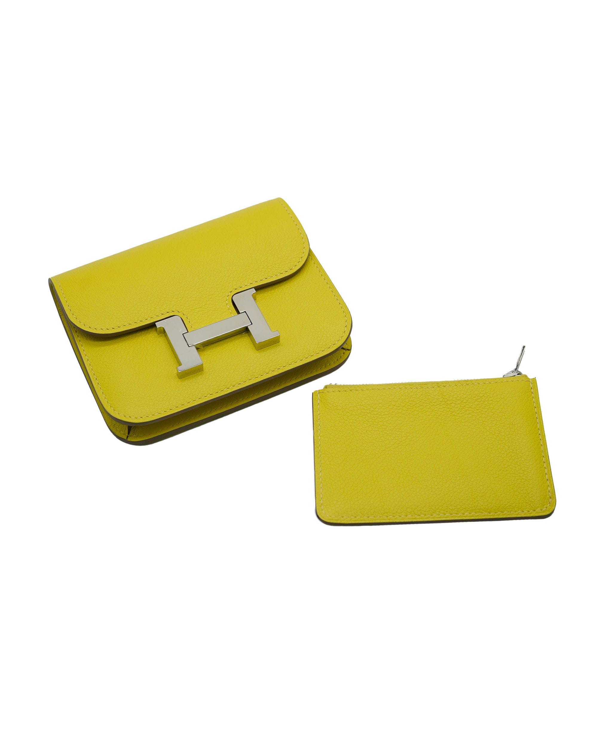 Hermès Hermes yellow constance wallet - AJC0425