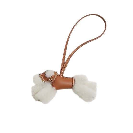 Hermes Hermes Budy Apic Agneau Milo Ecru/Gold/Poussiere