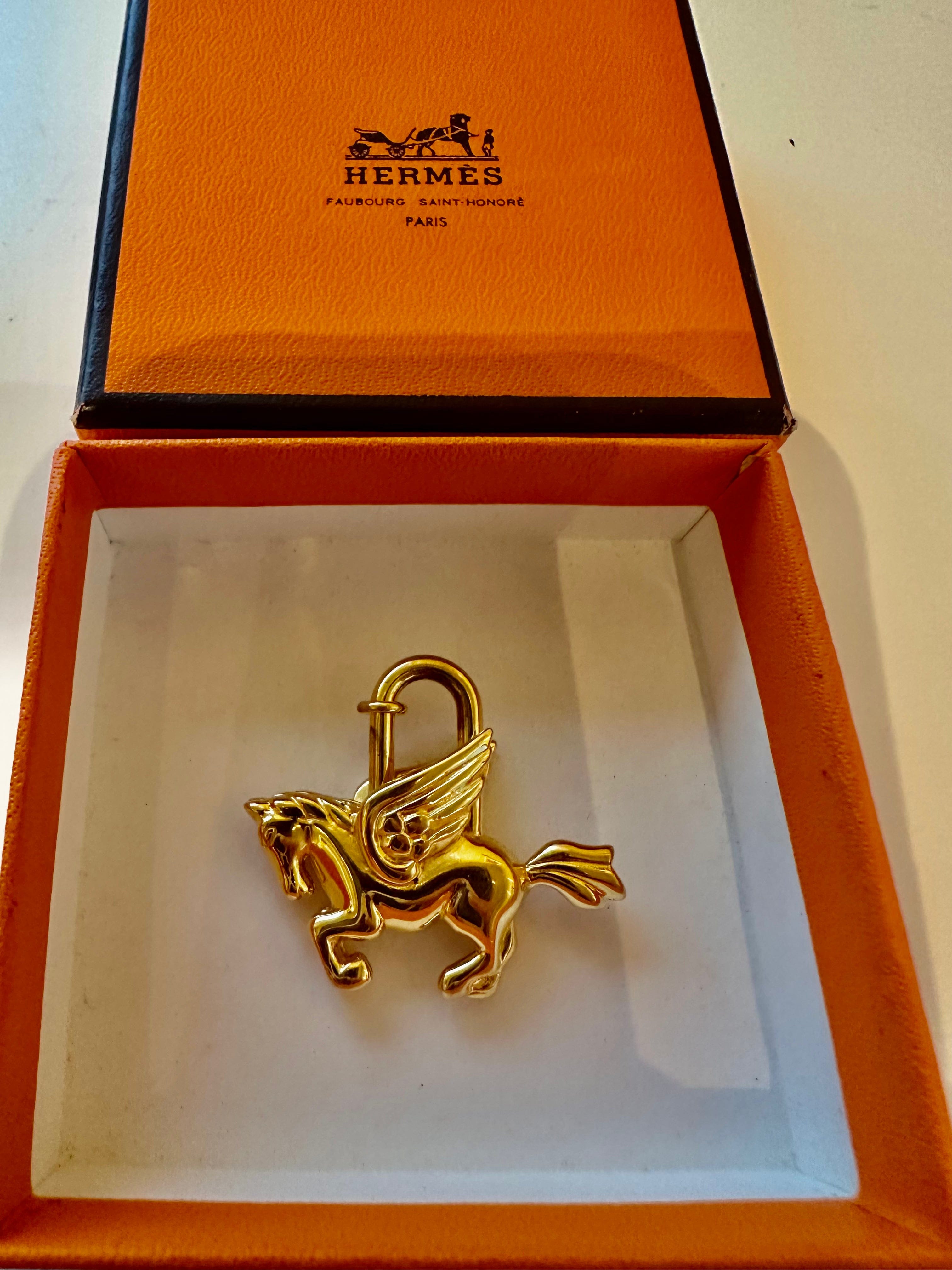 Hermes Hermes Pegasus Gold Cadena