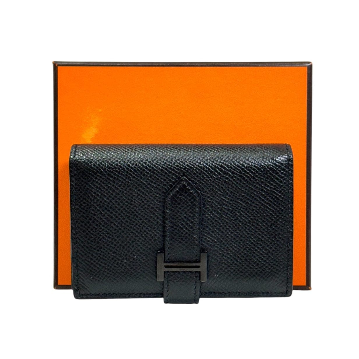 Hermes Hermes Bearn Mini Wallet So Black