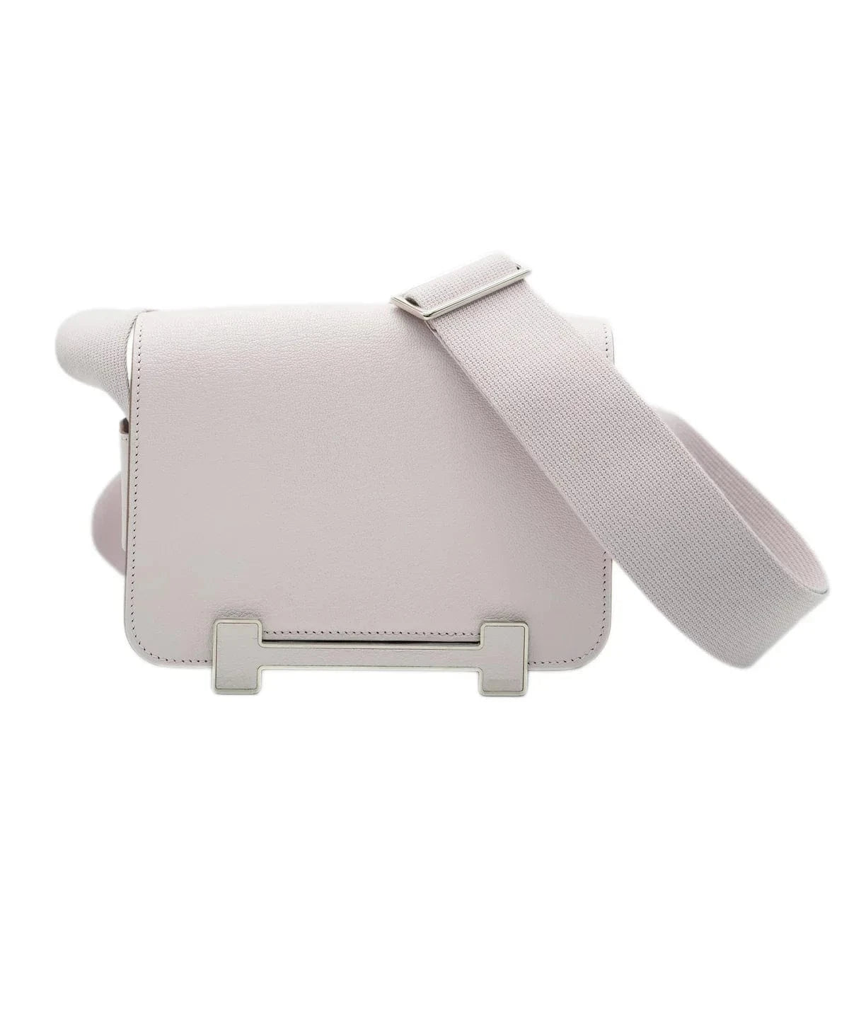 Hermes Hermes Geta Mauve Pale Chevre with SHW - W Stamp Full Set