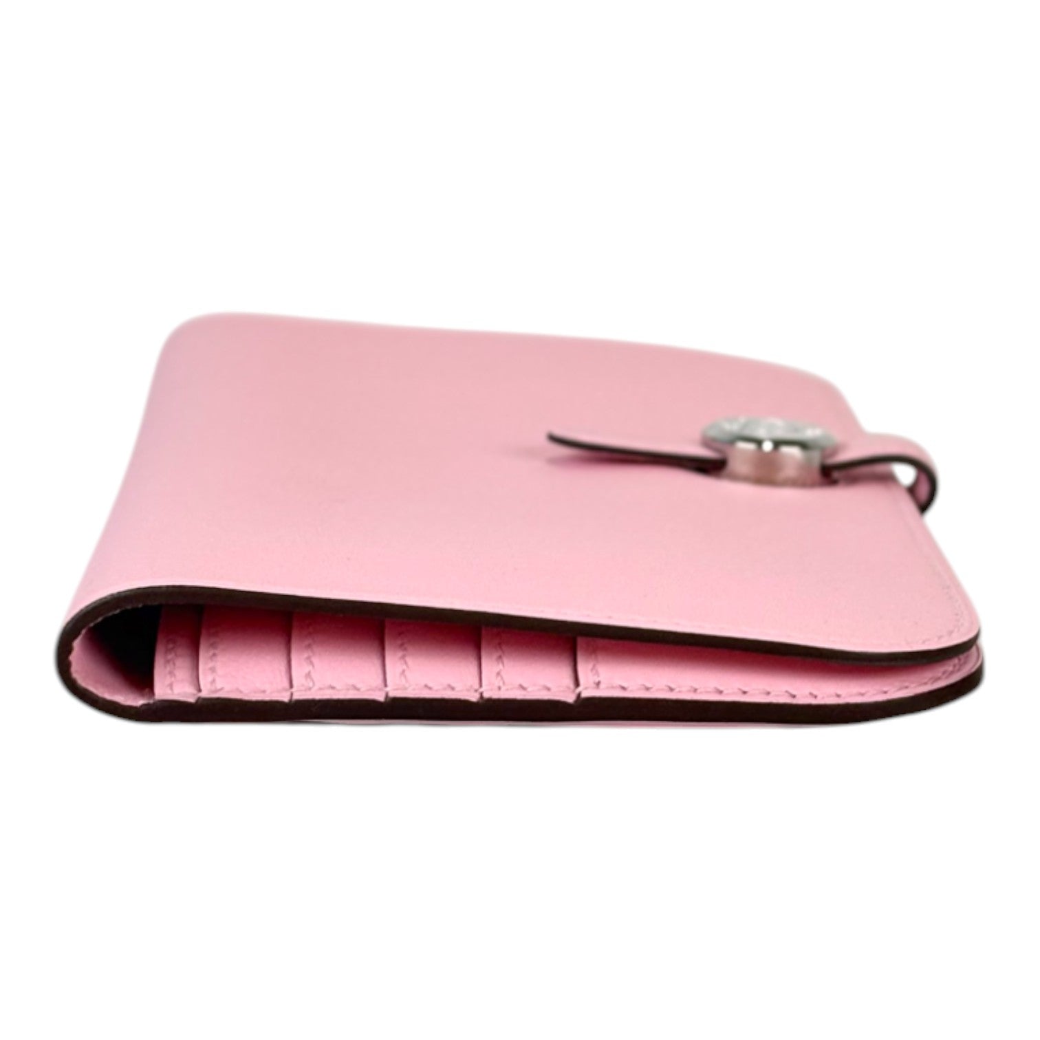 Hermes Hermes Pink Dogon Long Wallet