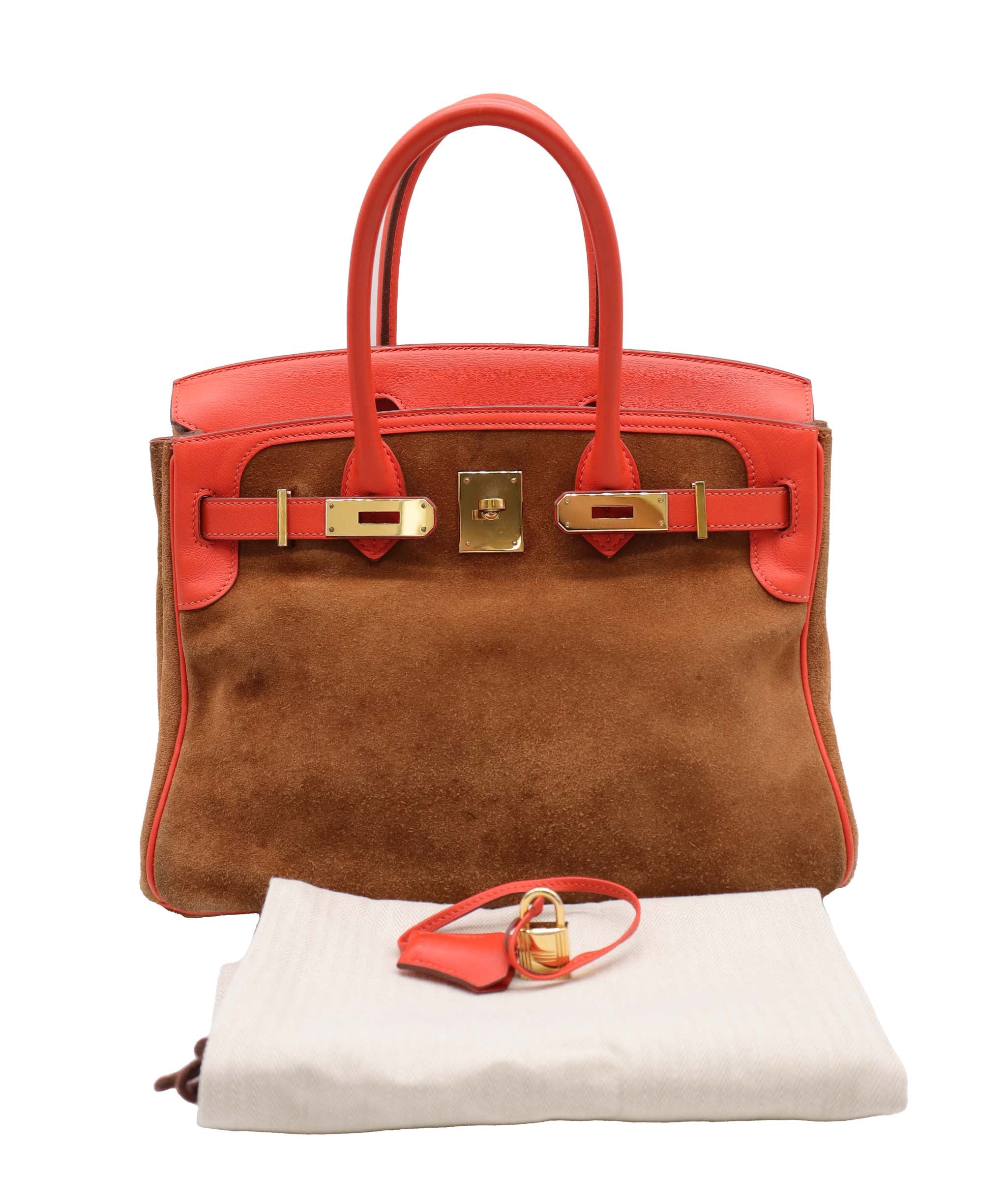 Hermès BIRKIN 30 Swift Grizzly Q DXBS6093