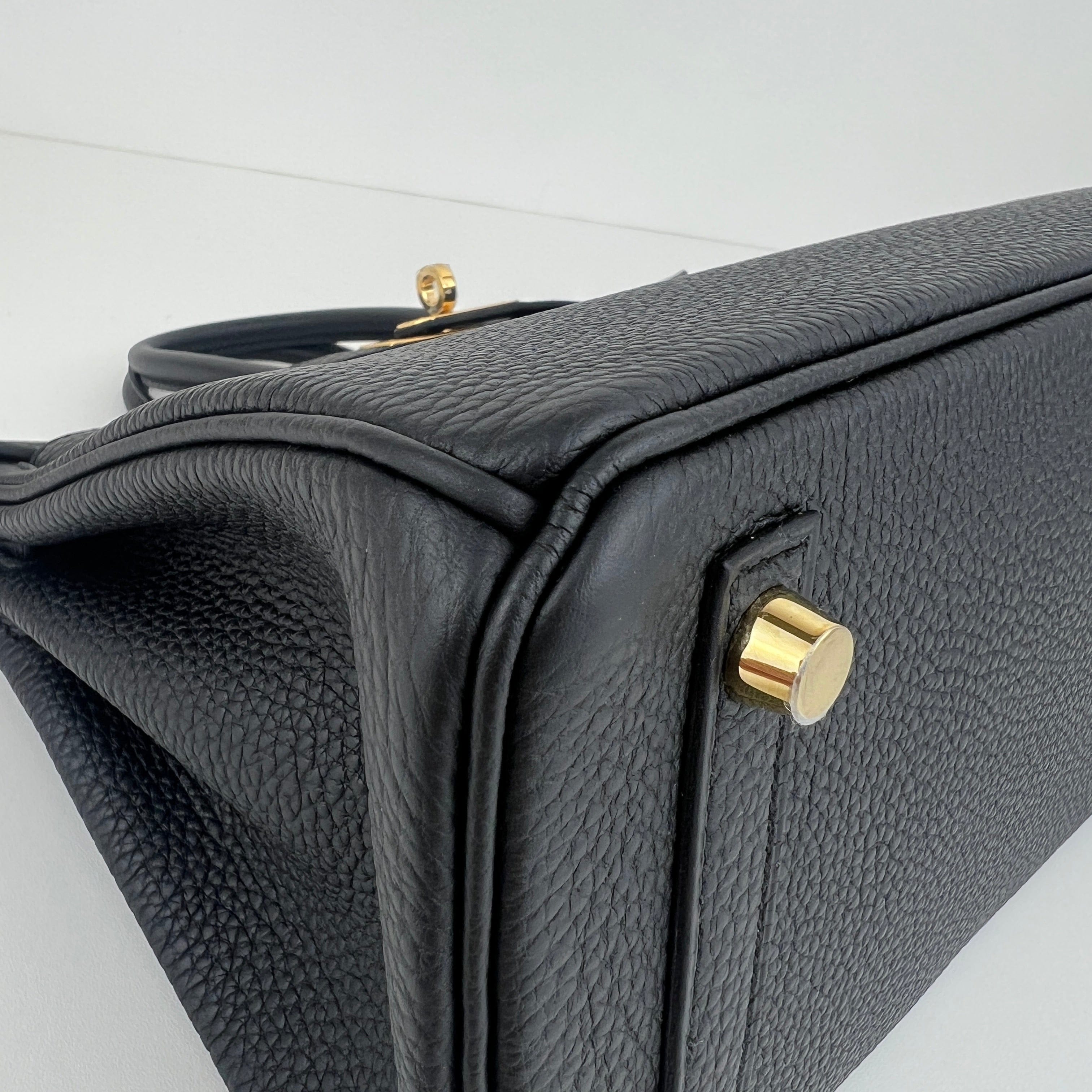 Hermès Birkin25 Black Togo GHW K B-332419