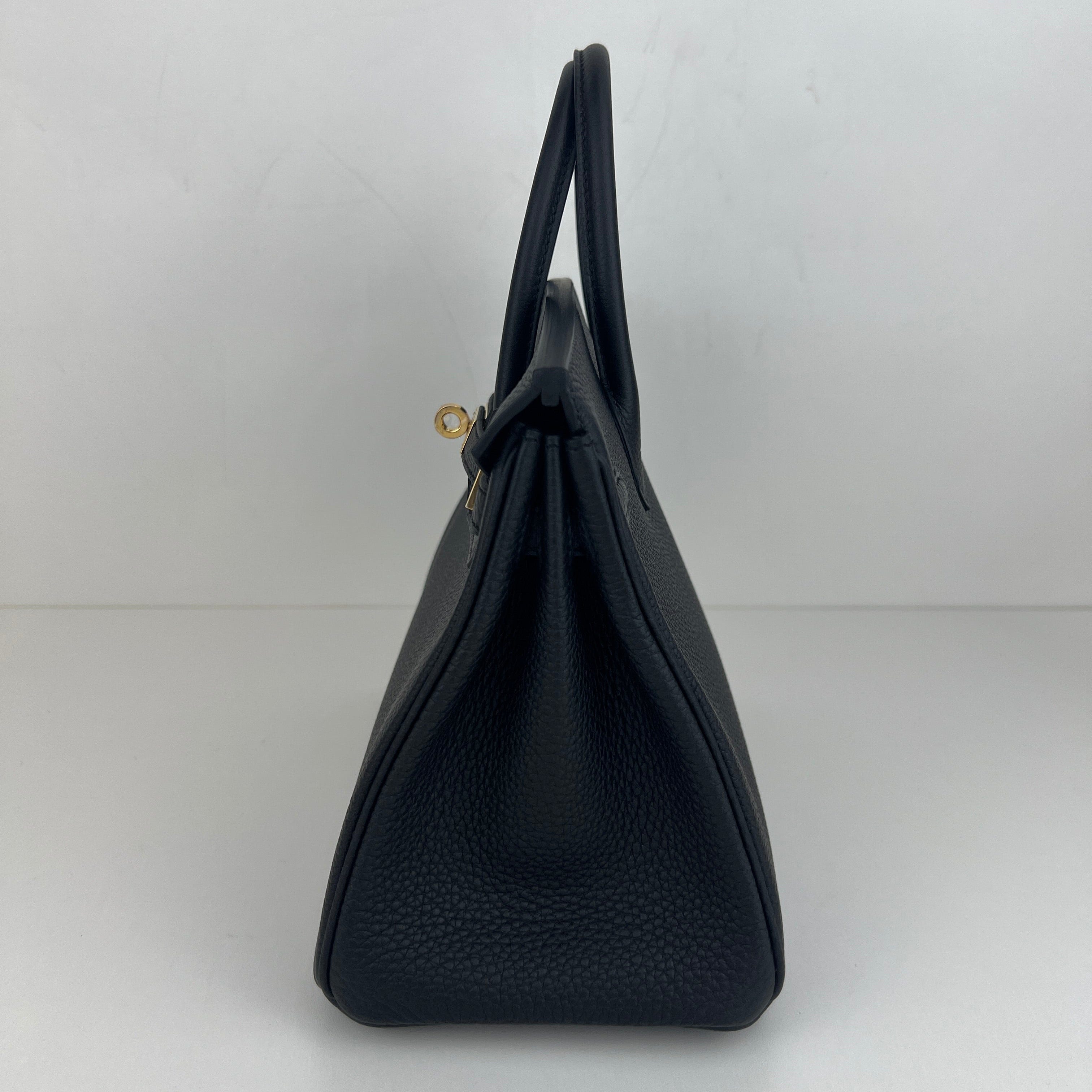 Hermès Birkin25 Black Togo GHW K B-332419