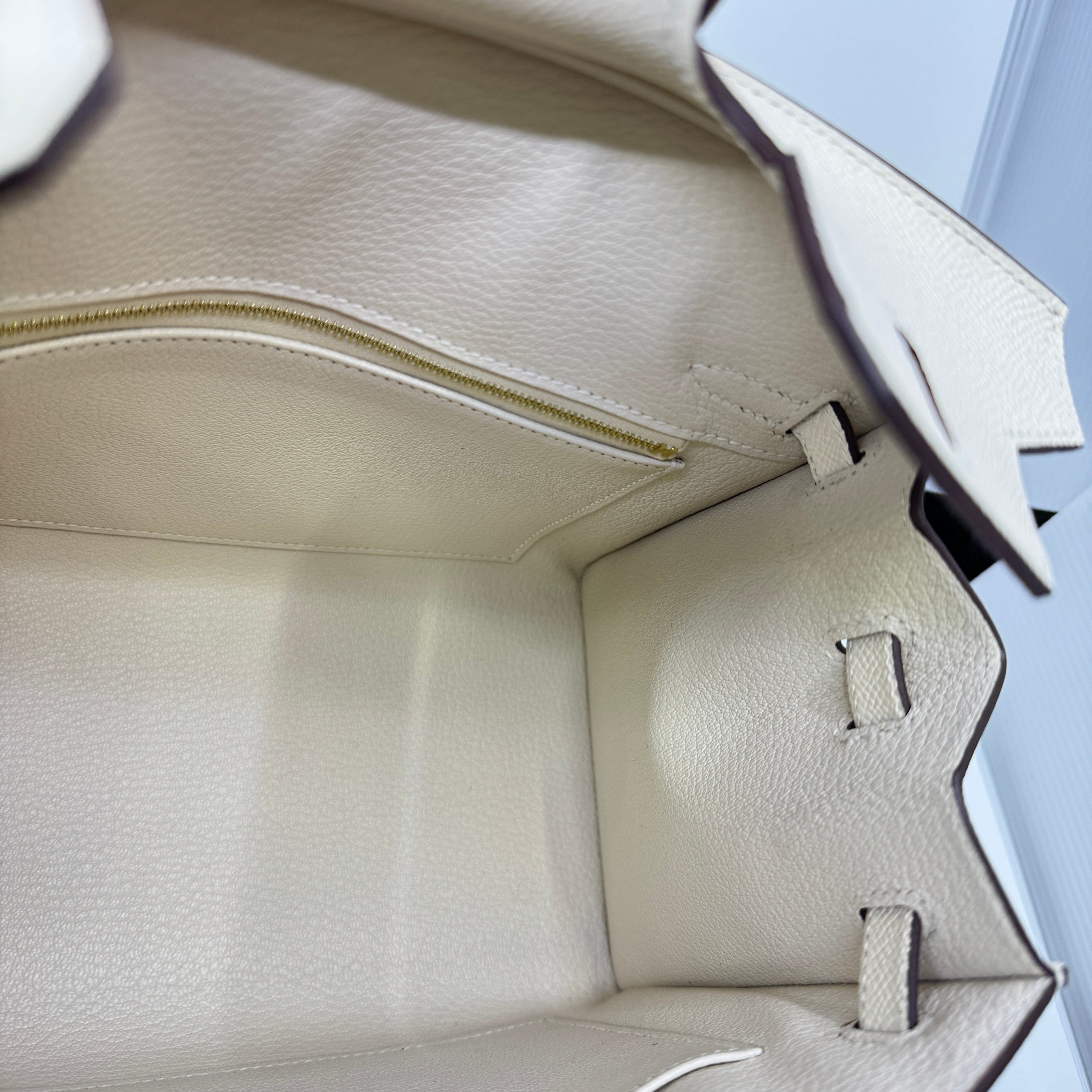 Hermès Birkin25 sellier Nata Epsom GHW B B-315763