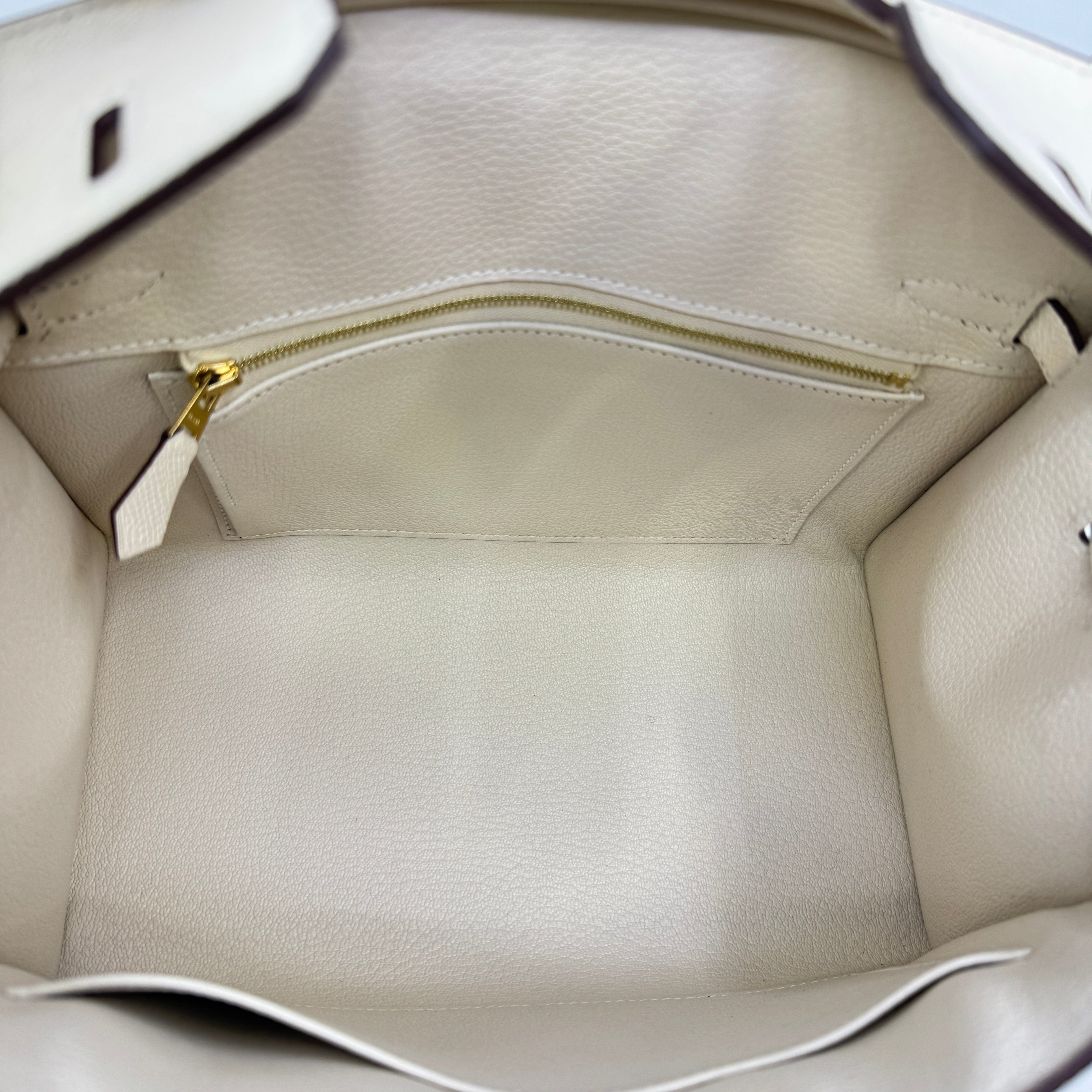 Hermès Birkin25 sellier Nata Epsom GHW B B-315763