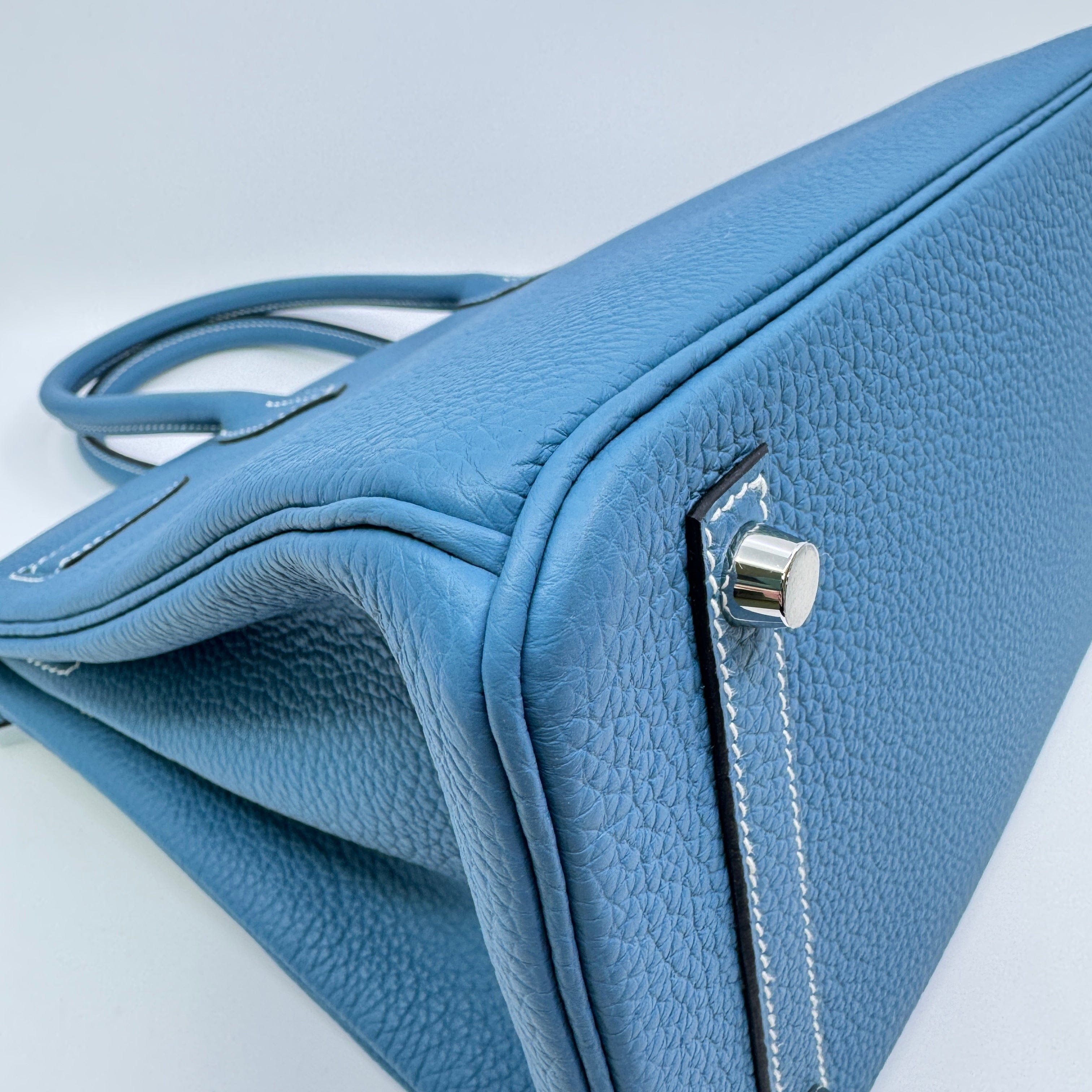 Hermès Birkin30 New blue jeans Togo PHW B B-311814