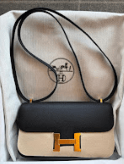 Hermes Constance Elan Noir GHW K (2026 receipt) Epsom ALTC0725
