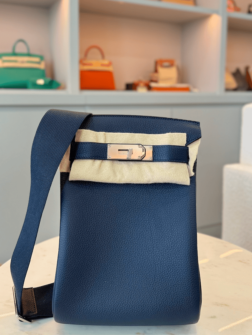 Hermès Hac A Dos PM Blue Abyss AGC3537