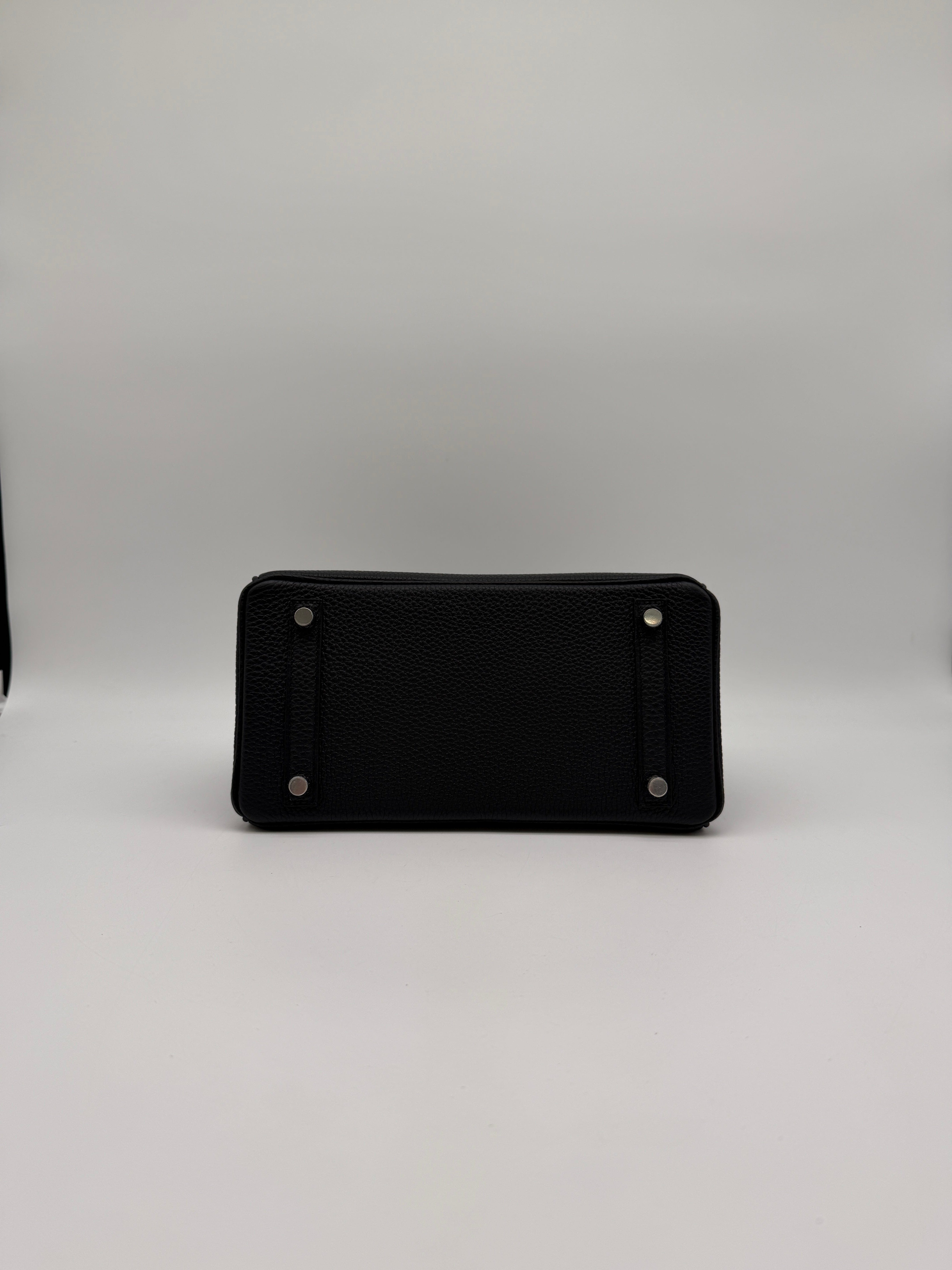 Hermès Hermès Birkin 25 Black Togo Palladium Hardware