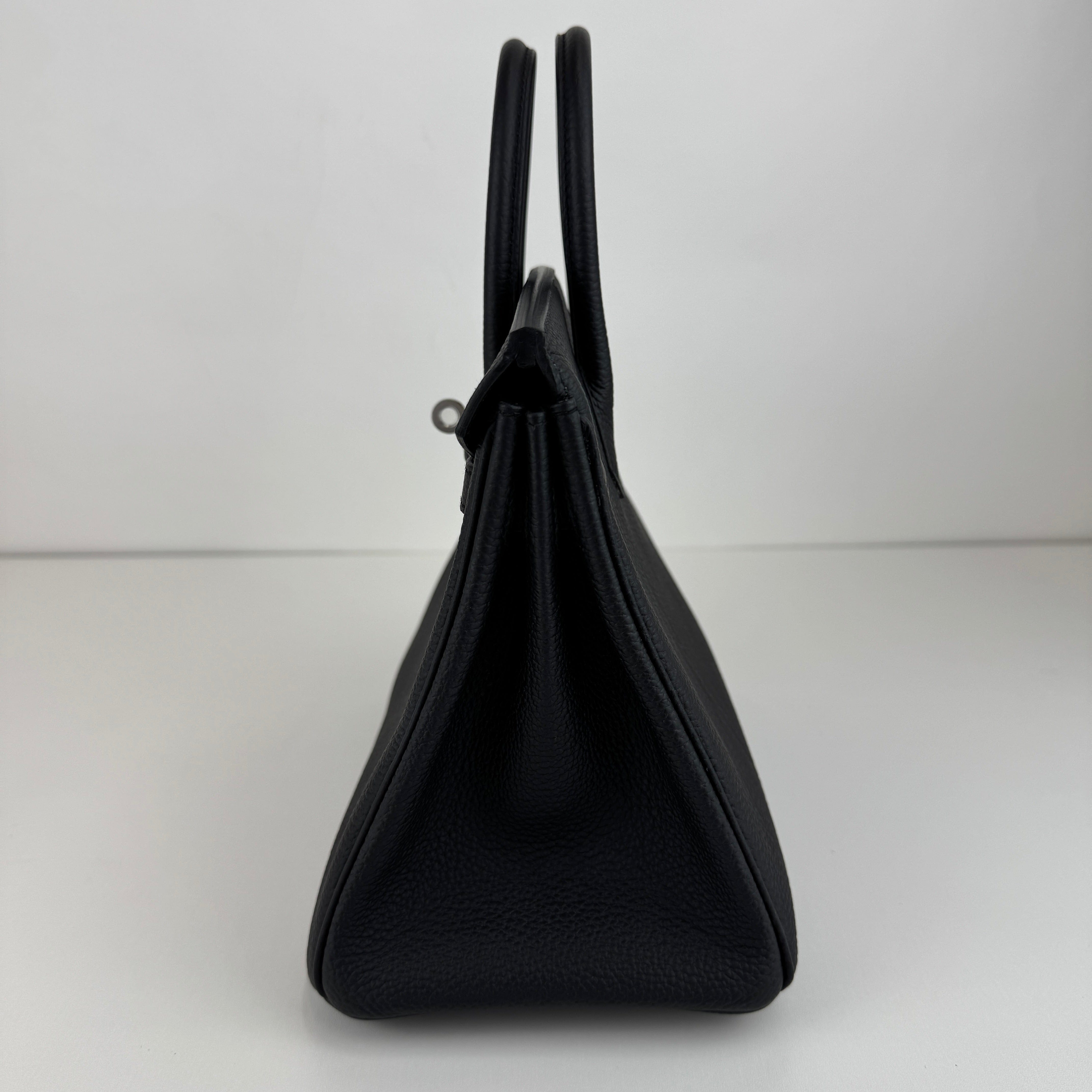 Hermès Hermes Birkin 25 Black togo PHW K B-338919