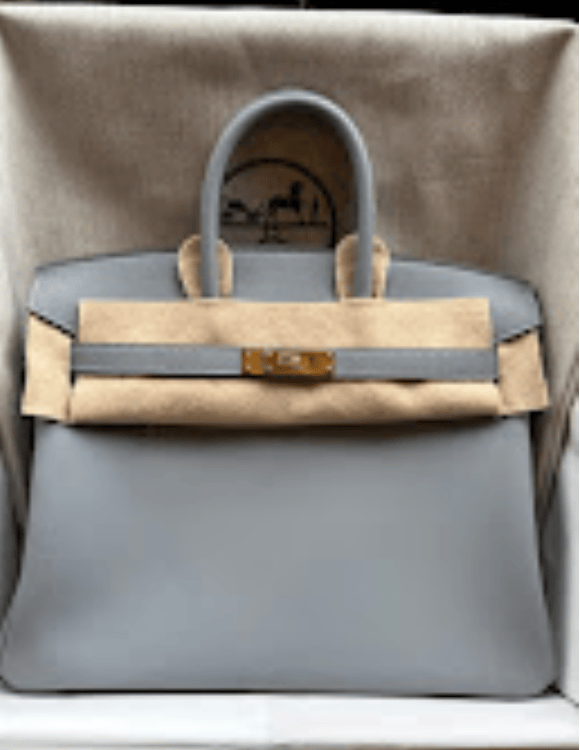 Hermès Hermes Birkin 25(c) Gris Pantin pbhw k swift ALTC0593