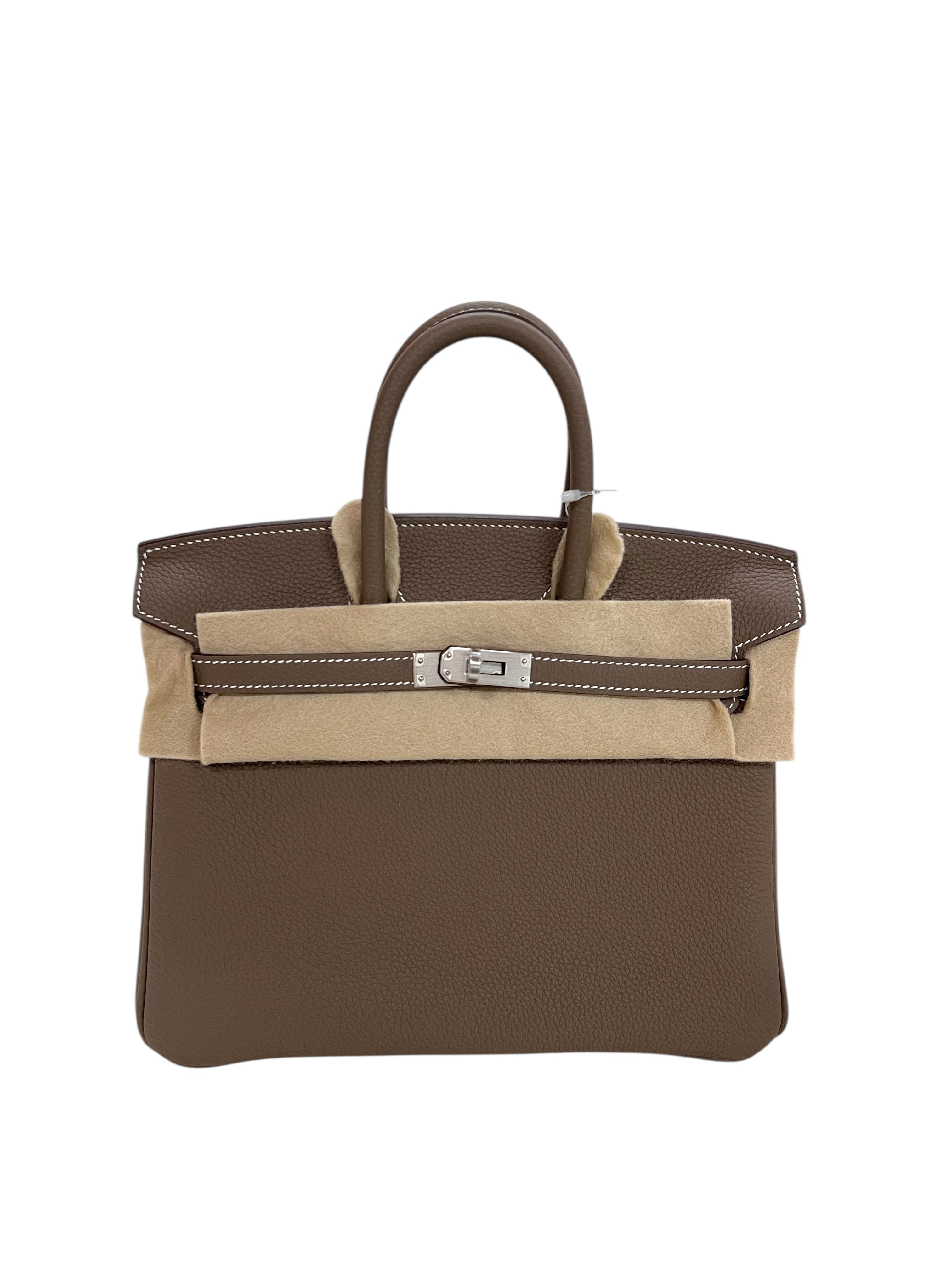 Hermès Hermes Birkin 25 Etoupe Togo BPHW #K SKCJB-297334