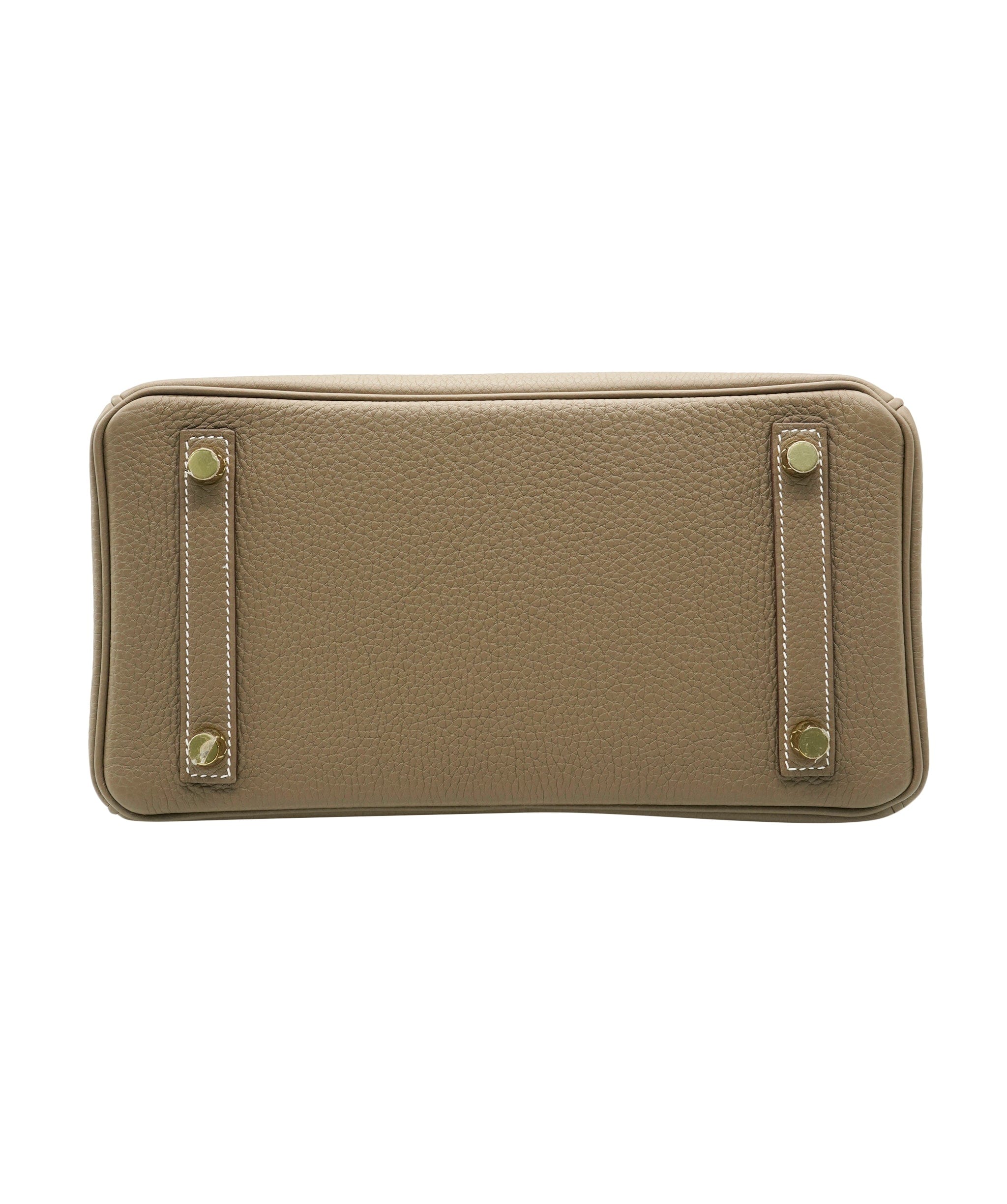 Hermès Hermes Birkin 25 Etoupe Togo With GHW | PRELOVED 2023 (B STAMP) Full Set ALC2460