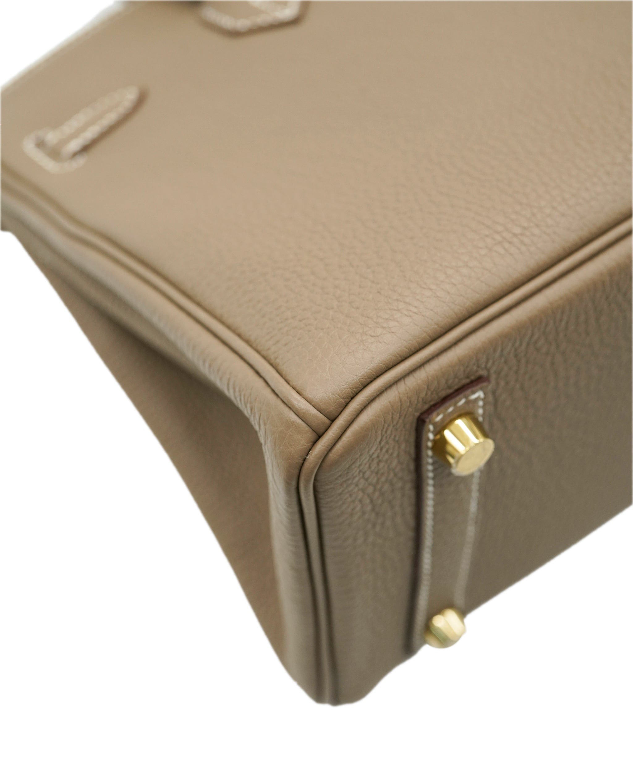 Hermès Hermes Birkin 25 Etoupe Togo With GHW | PRELOVED 2023 (B STAMP) Full Set ALC2460