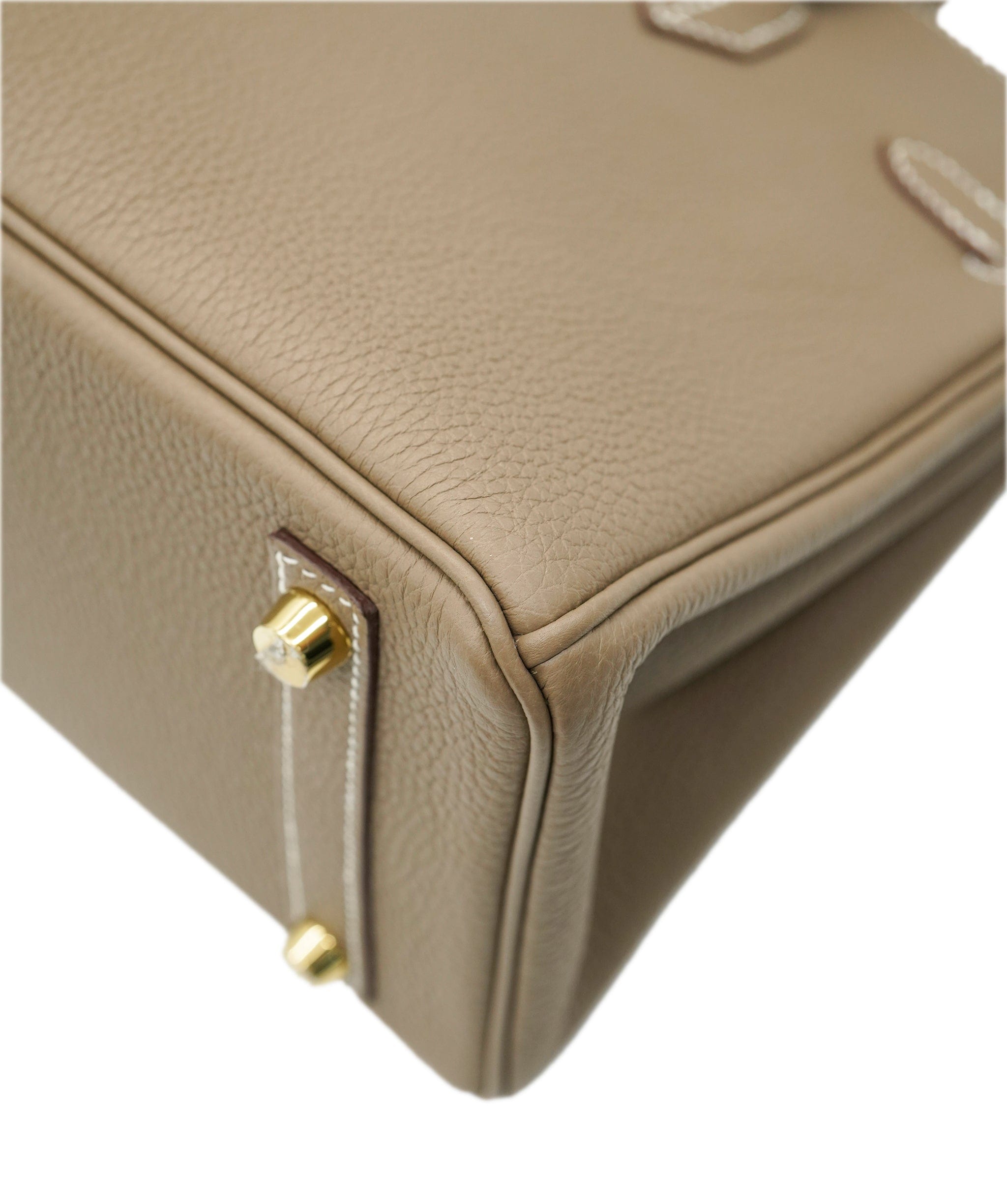 Hermès Hermes Birkin 25 Etoupe Togo With GHW | PRELOVED 2023 (B STAMP) Full Set ALC2460