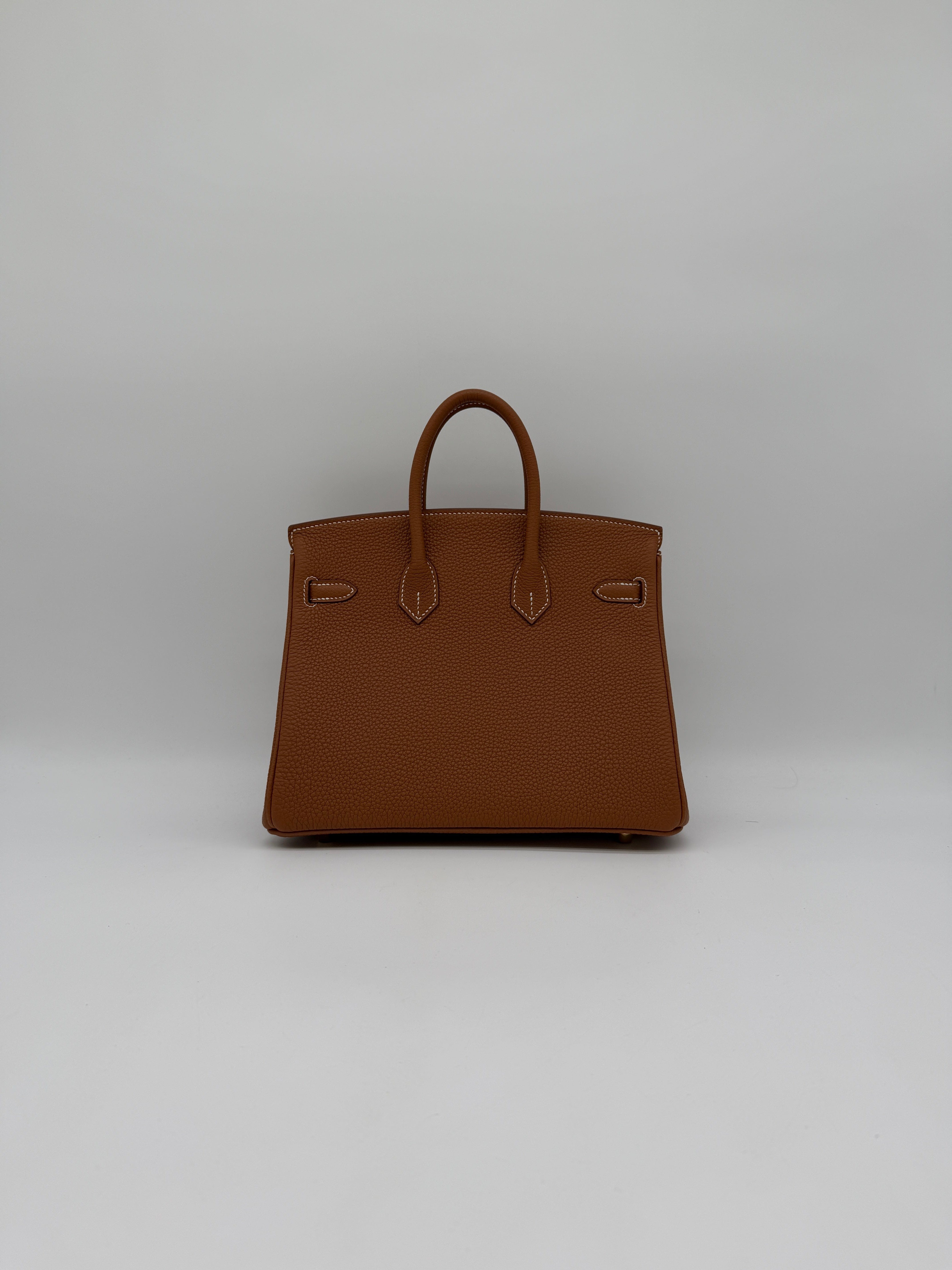 Hermès Hermès Birkin 25 Gold Togo Gold Hardware
