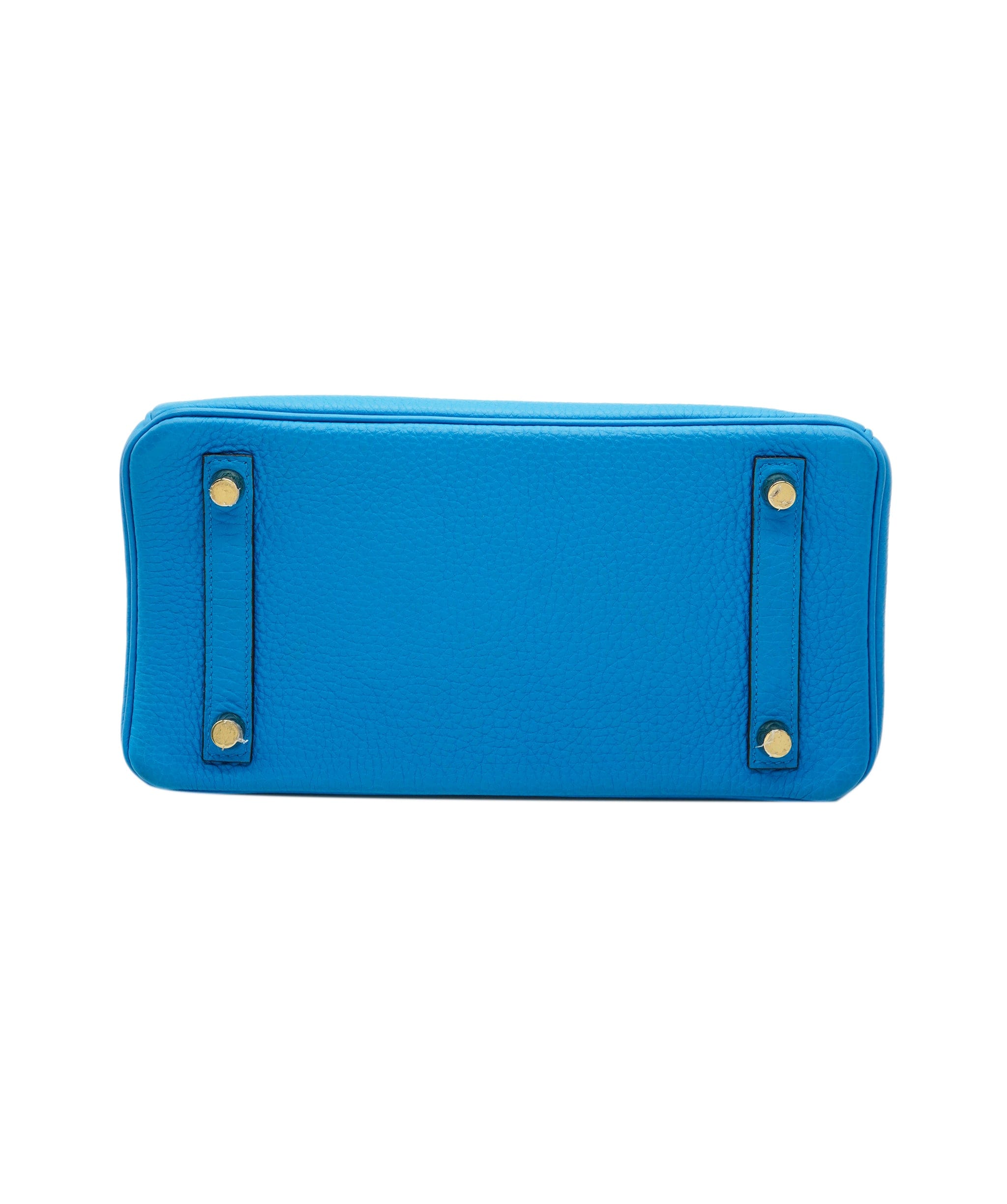 Hermès Hermes Birkin 25 Mykonos Blue Togo With GHW | PRELOVED 2017 (A STAMP) Full set ALC2459