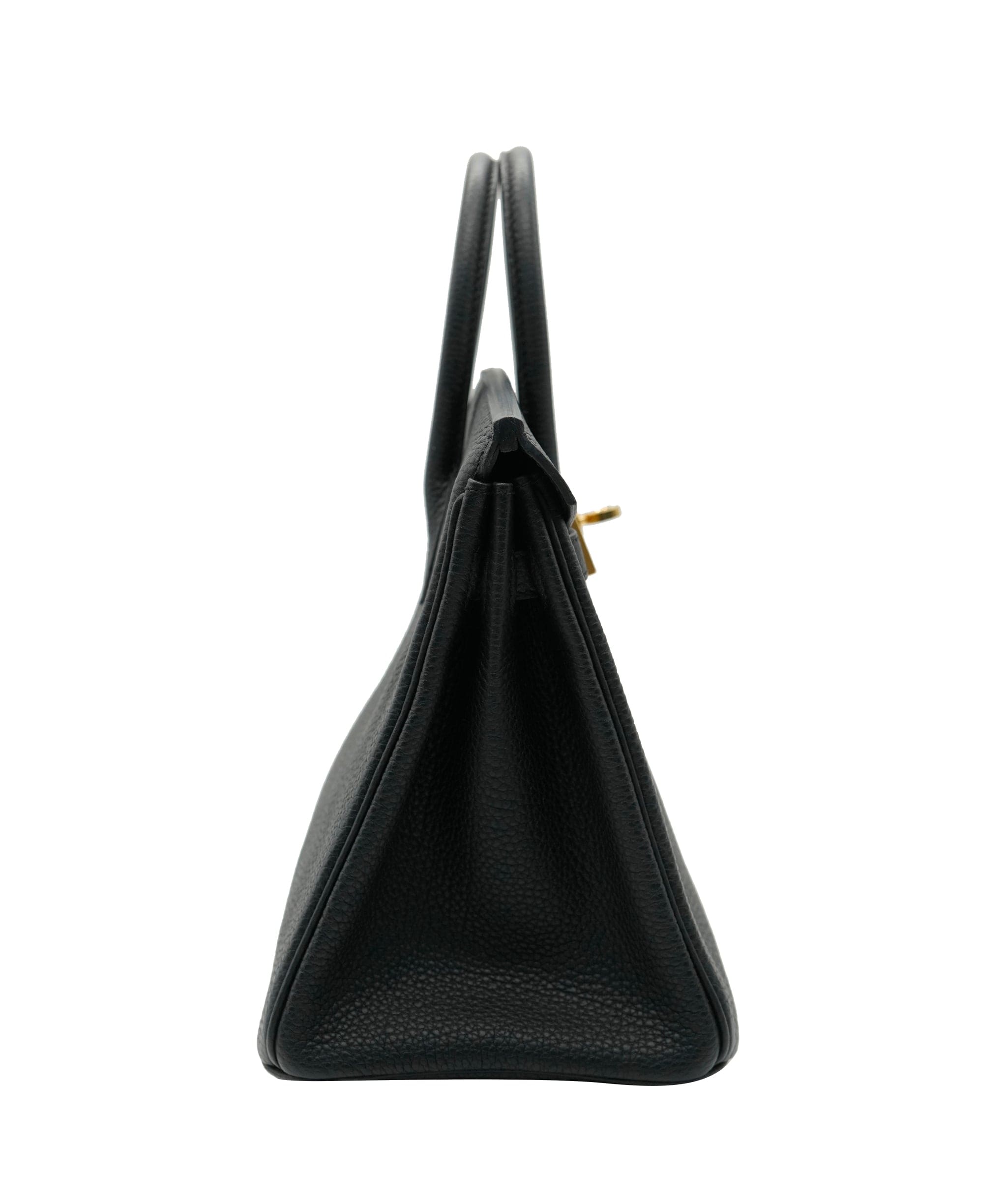 Hermès Hermes Birkin 25 Noir Togo With GHW | PRELOVED 2022 (U STAMP) Full Set ALC2458