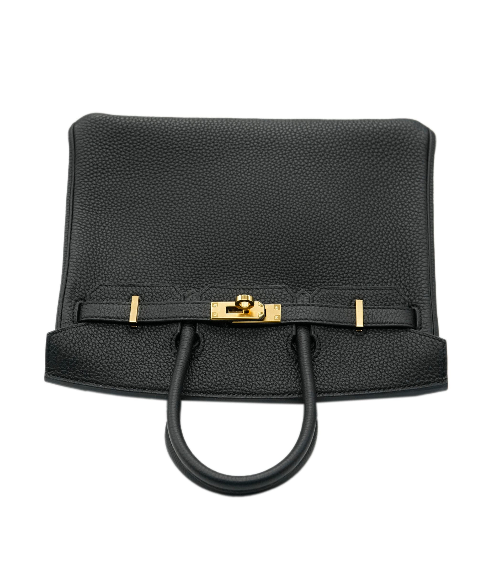 Hermès Hermes Birkin 25 Noir Togo With GHW | PRELOVED 2022 (U STAMP) Full Set ALC2458