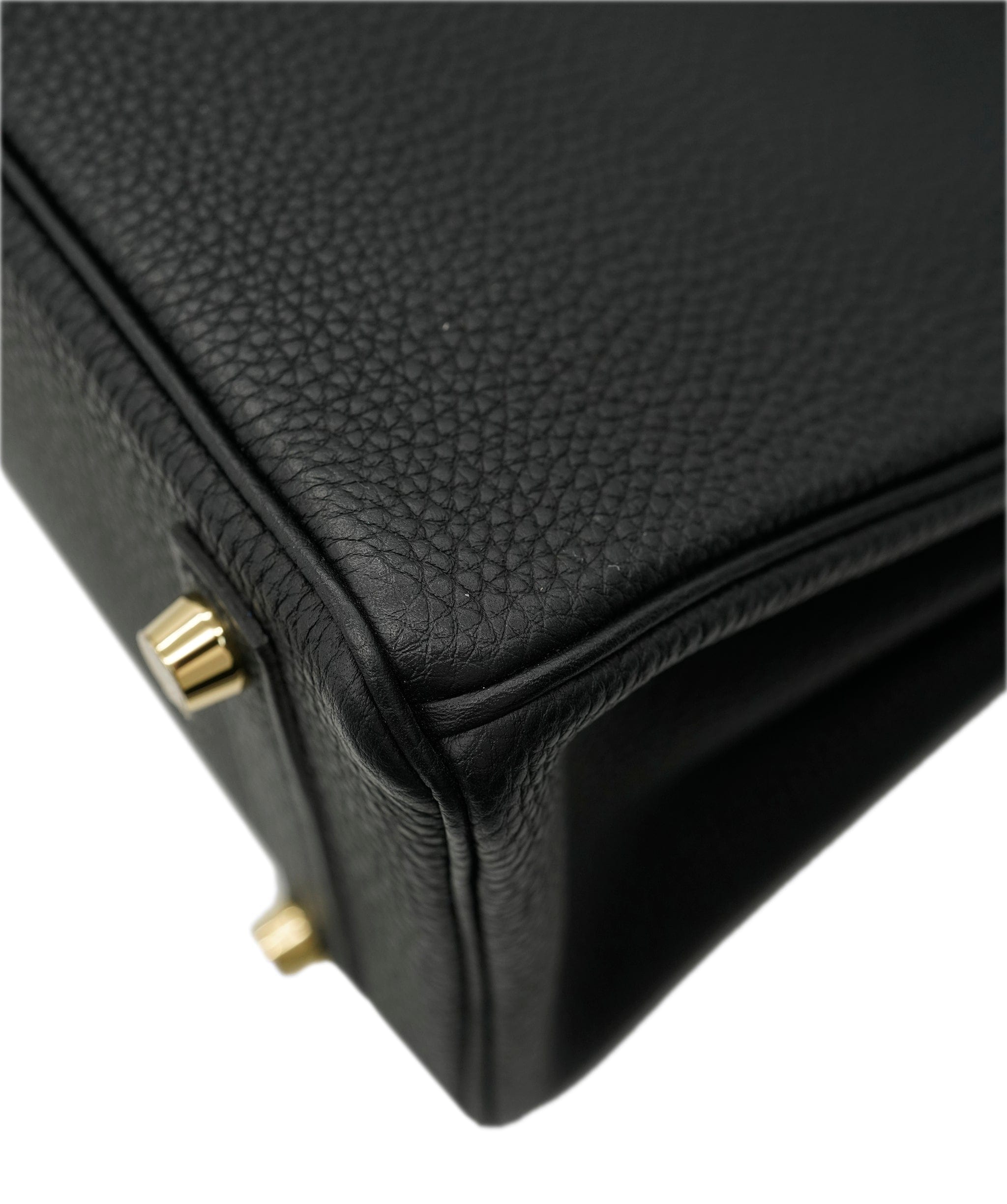 Hermès Hermes Birkin 25 Noir Togo With GHW | PRELOVED 2022 (U STAMP) Full Set ALC2458