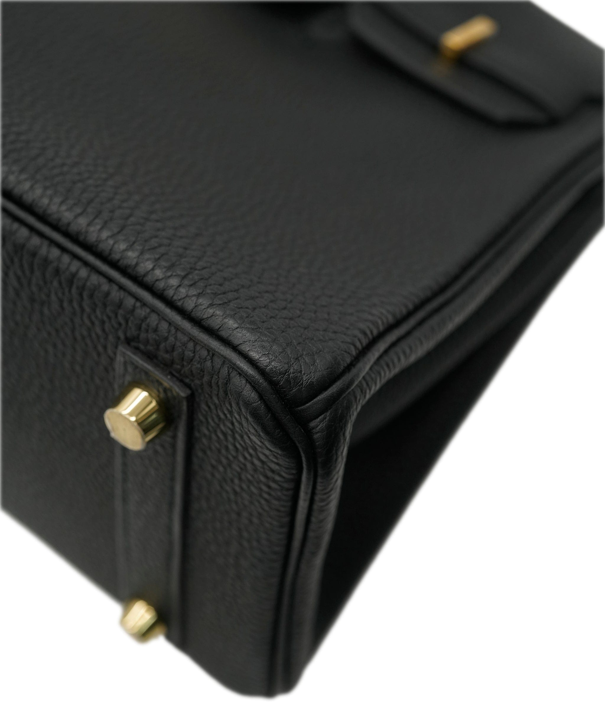 Hermès Hermes Birkin 25 Noir Togo With GHW | PRELOVED 2022 (U STAMP) Full Set ALC2458