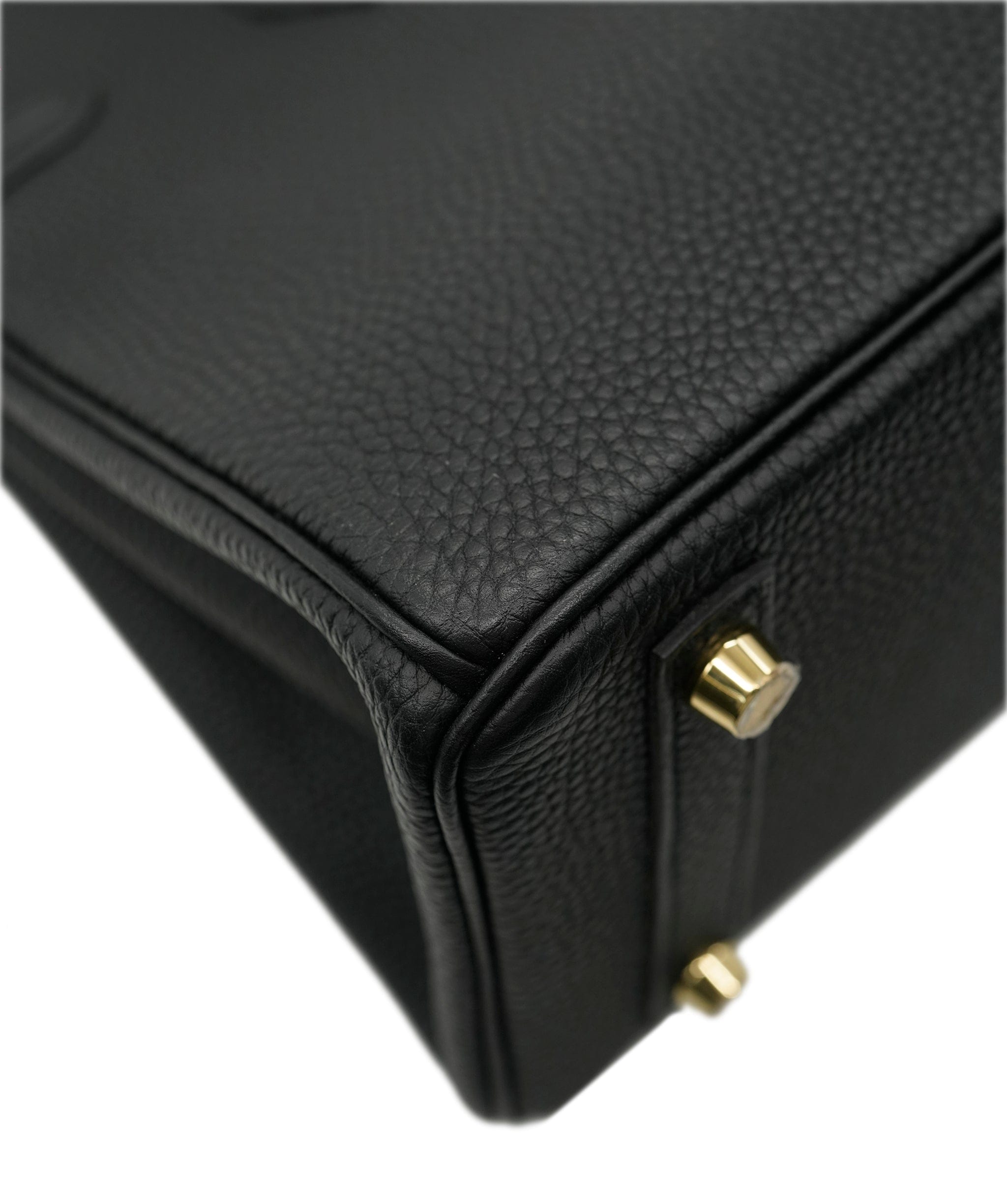 Hermès Hermes Birkin 25 Noir Togo With GHW | PRELOVED 2022 (U STAMP) Full Set ALC2458