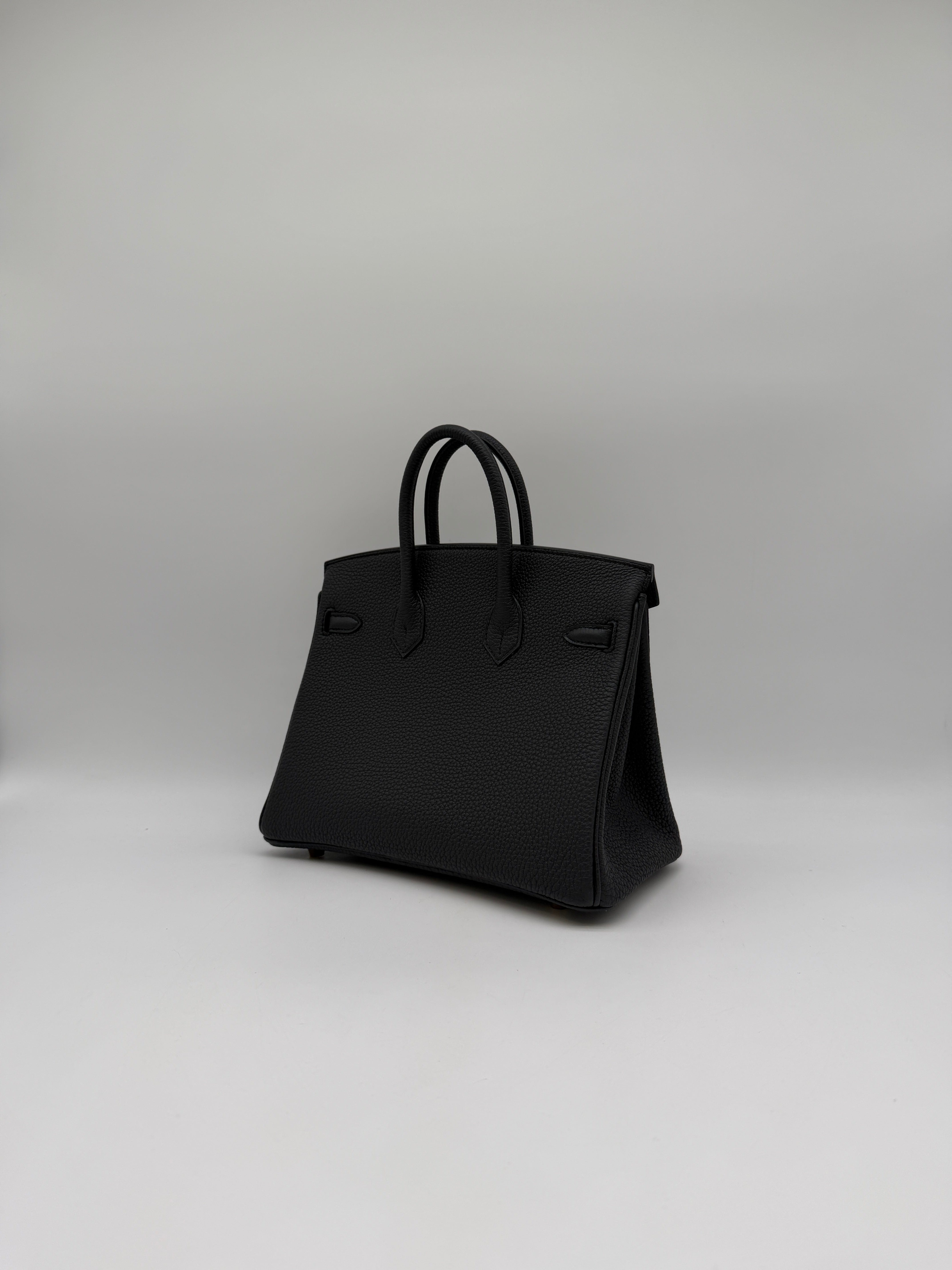 Hermès Hermès Birkin 25 Plomb Togo Gold Hardware