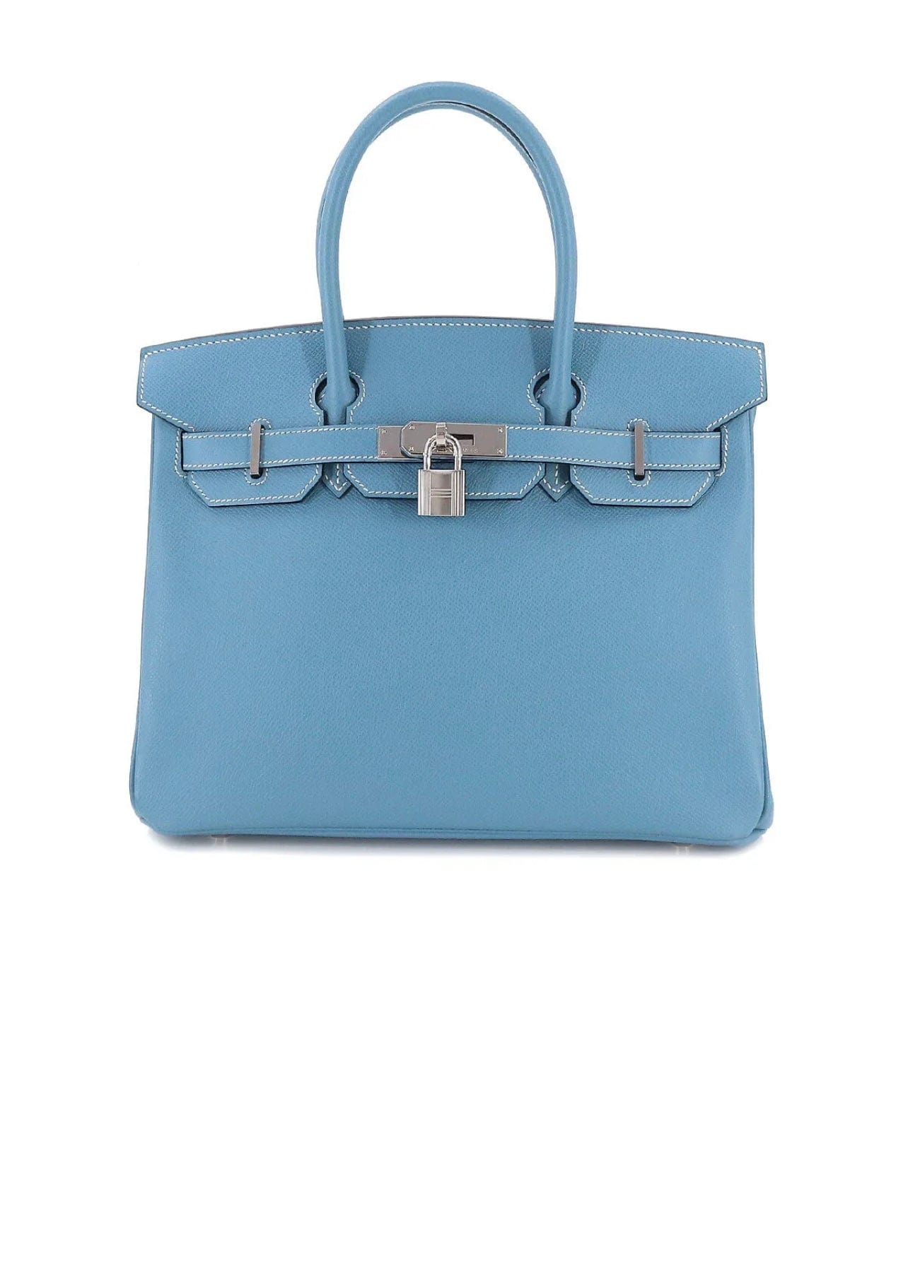 Hermes Birkin 30 Blue Jean Epsom PHW #K SKCP1116 – LuxuryPromise