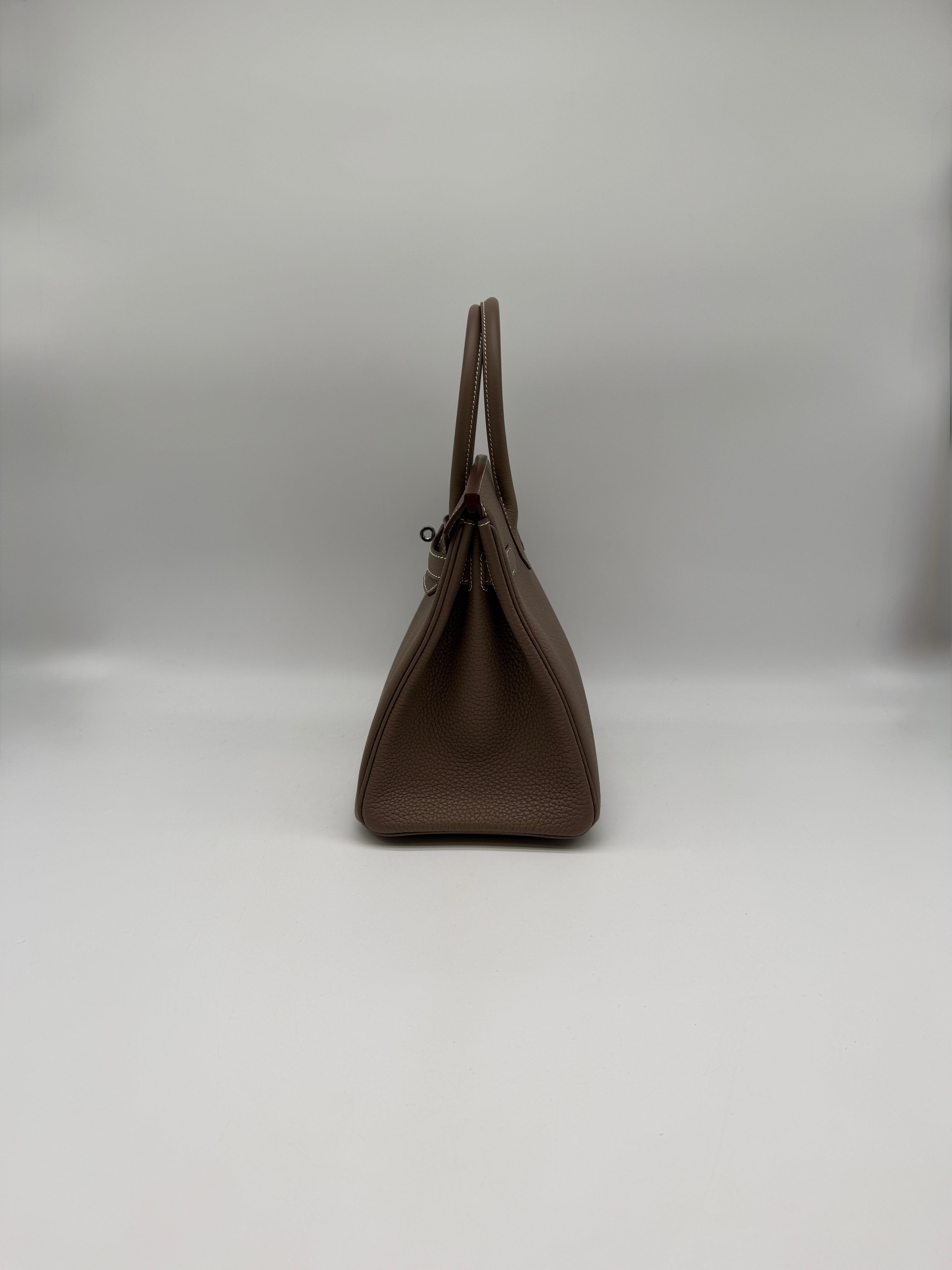 Hermès Hermès Birkin 30 Etoupe Togo Palladium Hardware