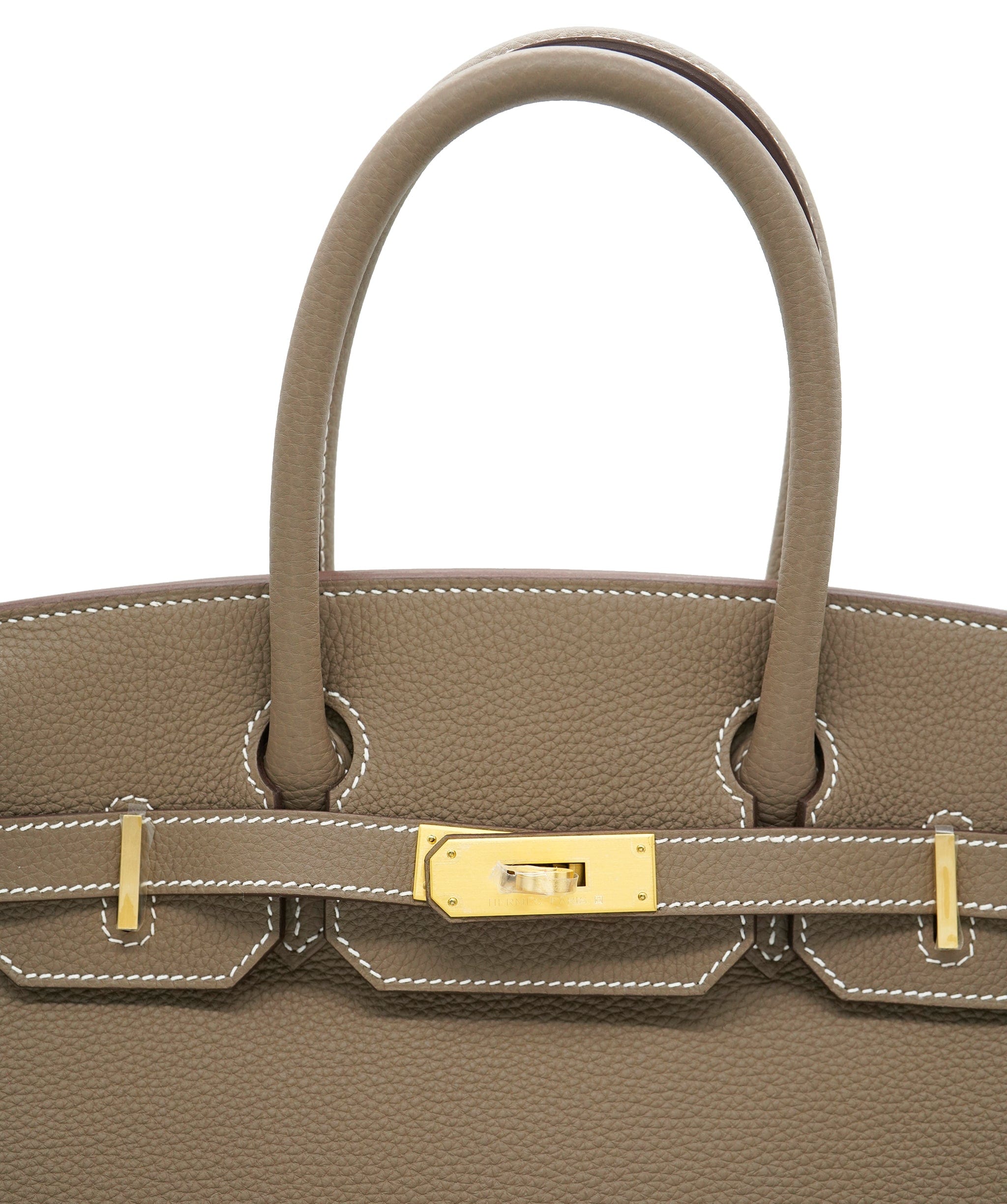 Hermès Hermes Birkin 30 Etoupe Togo With Palladium Hardware BNIB 2025 ALC2386