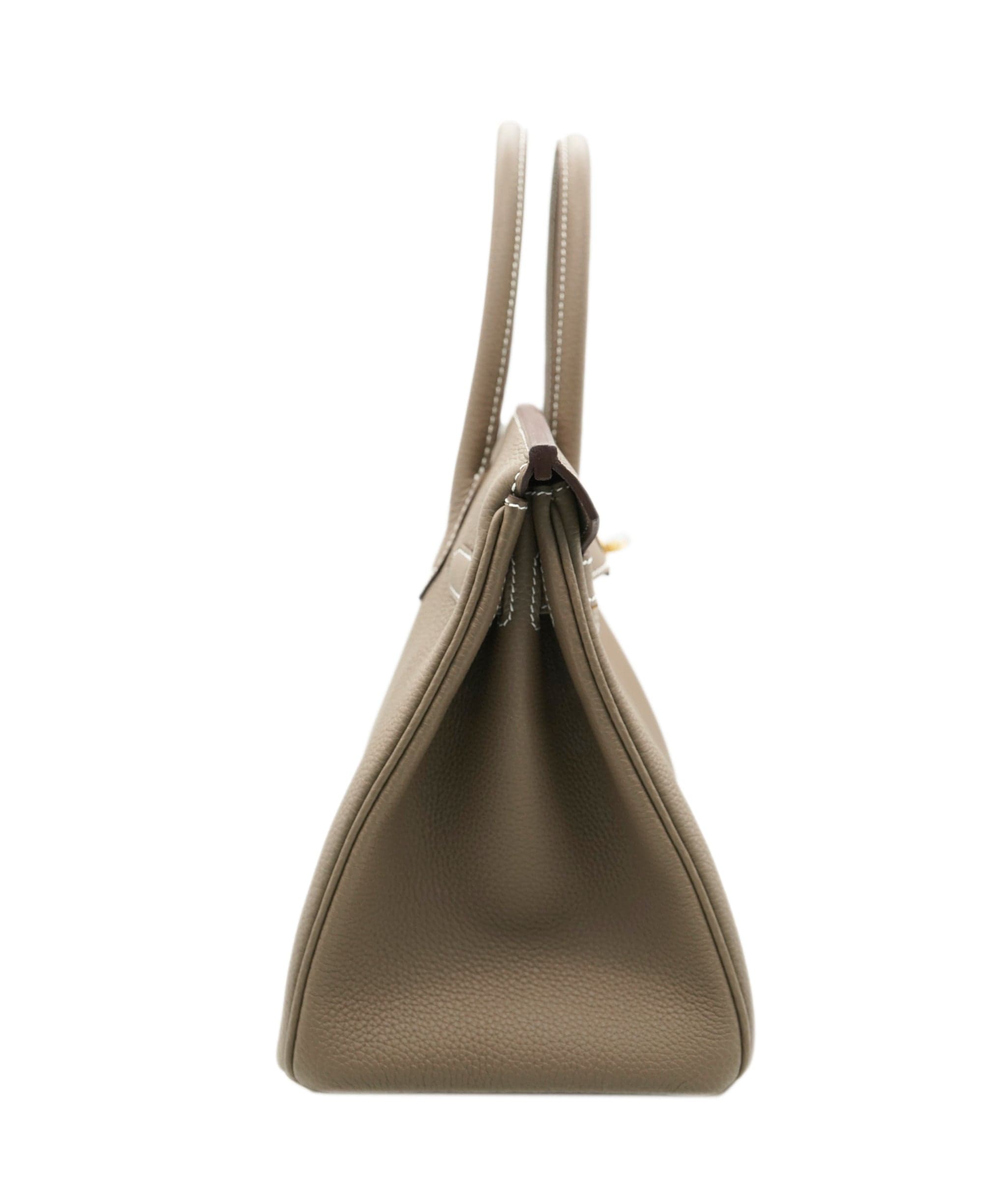 Hermès Hermes Birkin 30 Etoupe Togo With Palladium Hardware BNIB 2025 ALC2386