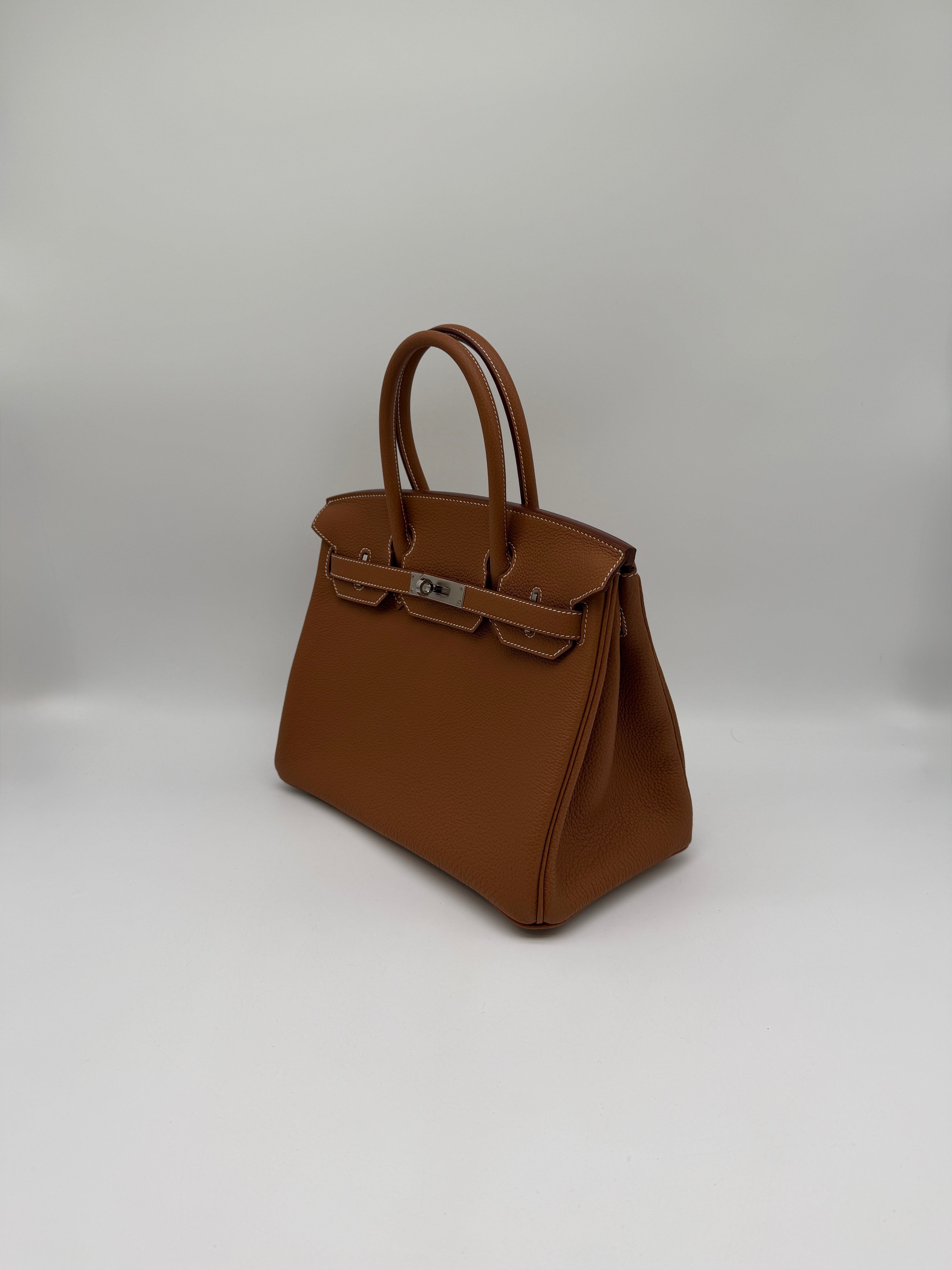Hermès Hermès Birkin 30 Gold Togo Palladium Hardware