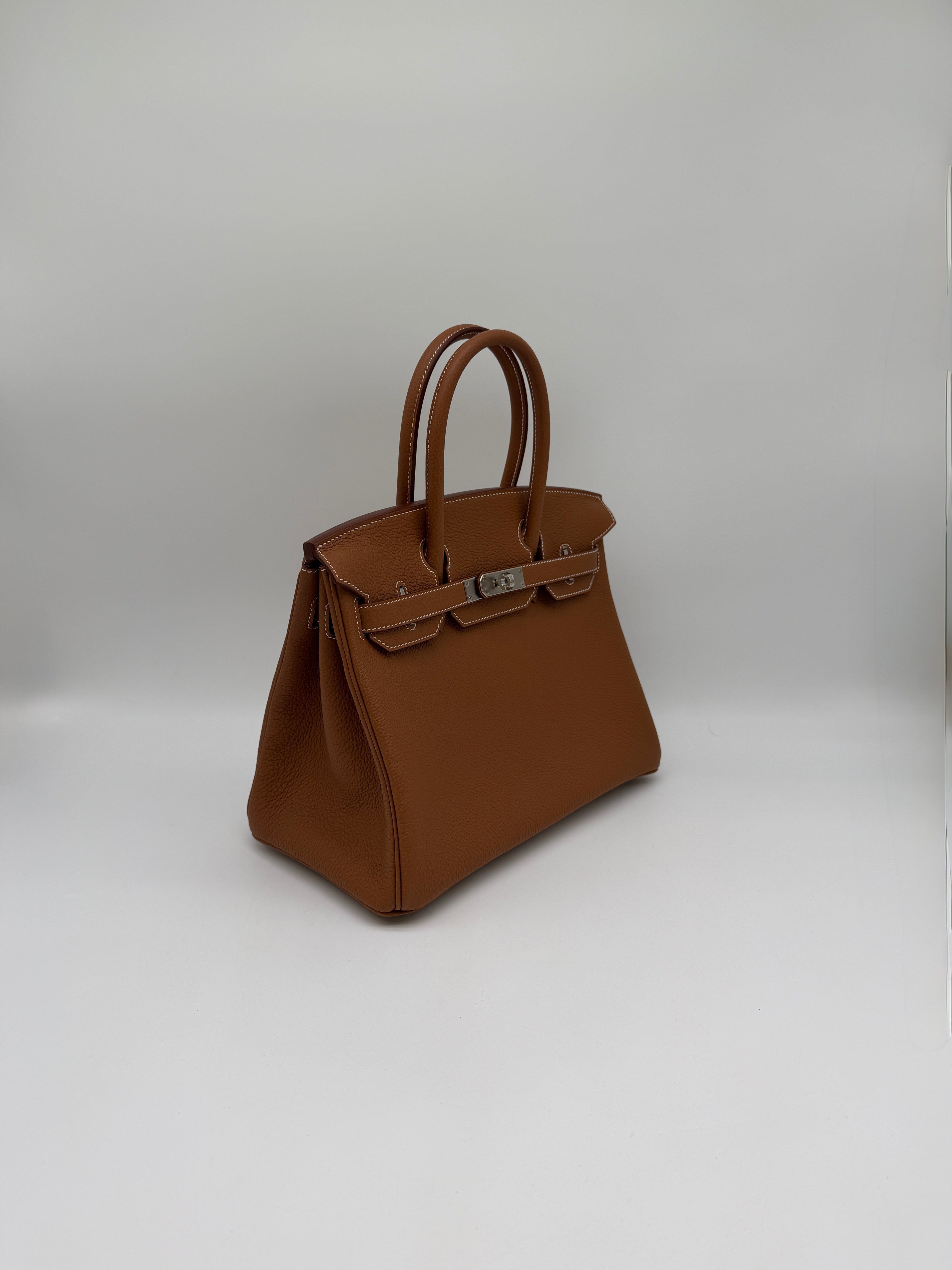Hermès Hermès Birkin 30 Gold Togo Palladium Hardware