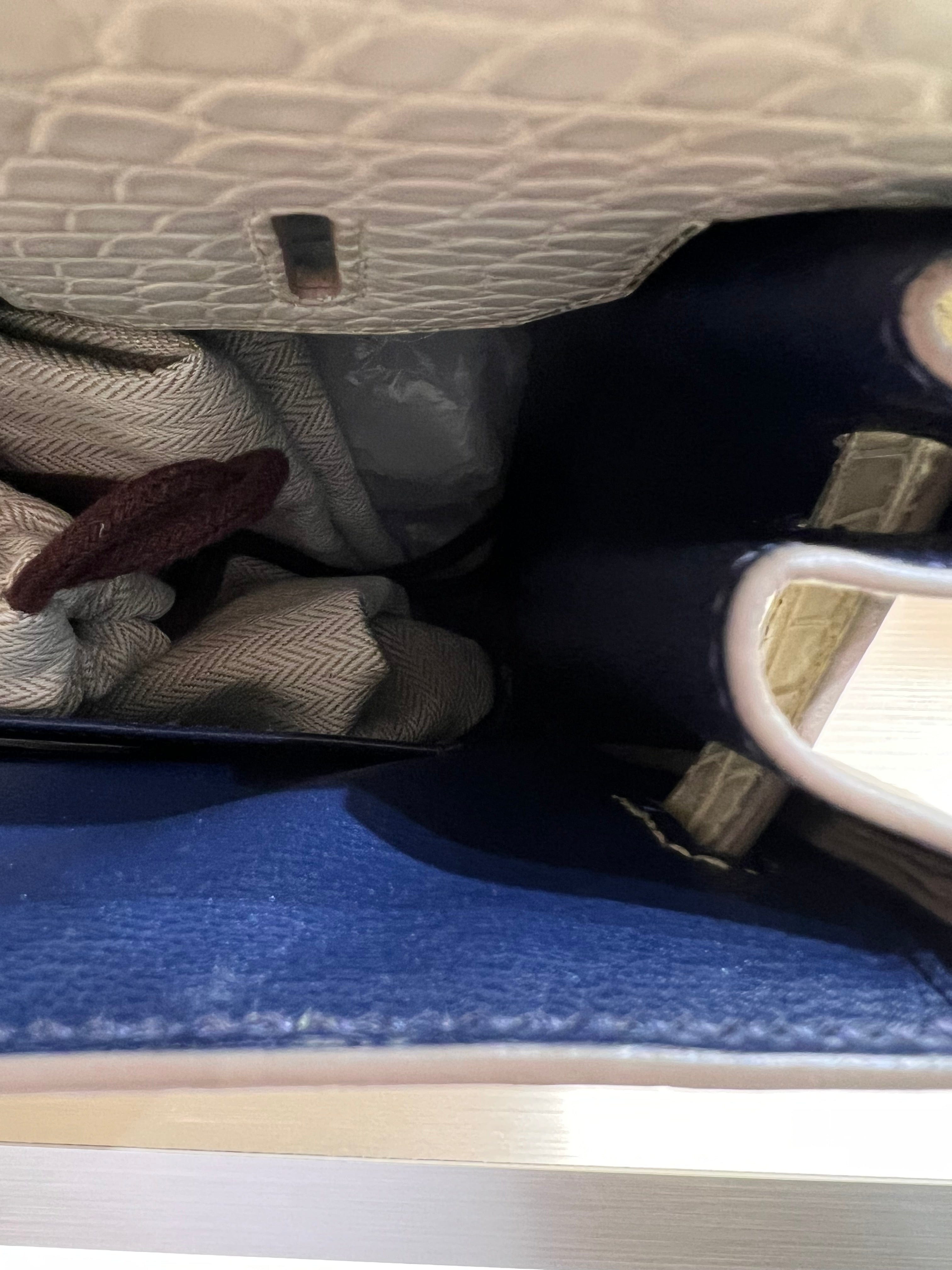 Hermès Hermes Birkin 30 HSS Beton/Saphire Alligator BGHW #A (2018) SKC8172M