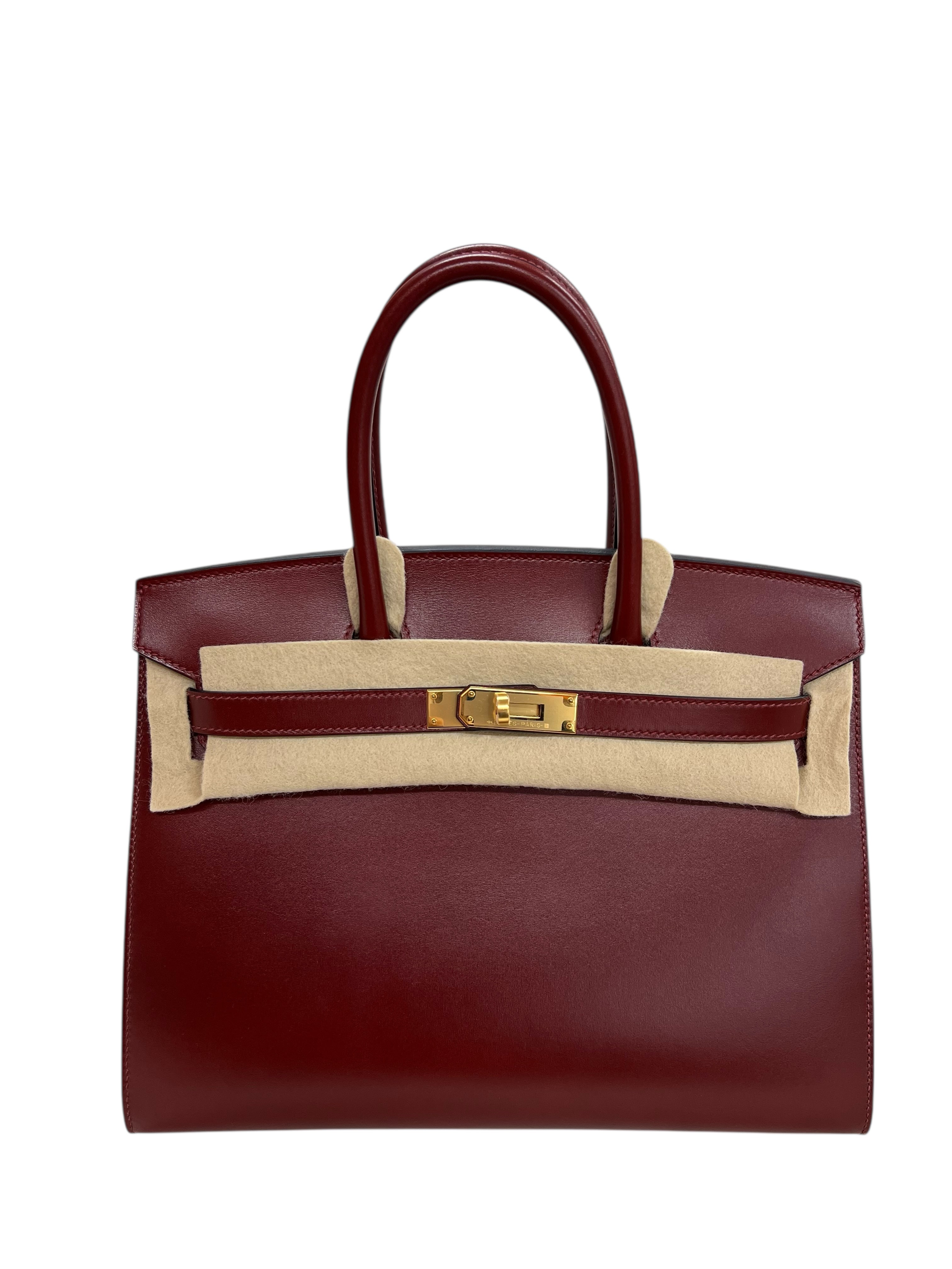 Hermès Hermes Birkin 30 Rouge H Boxcalf GHW #K SKCJB-252311