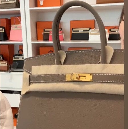 hermès HERMES Birkin30 sellier Etoupe Epsom GHW W B-280707