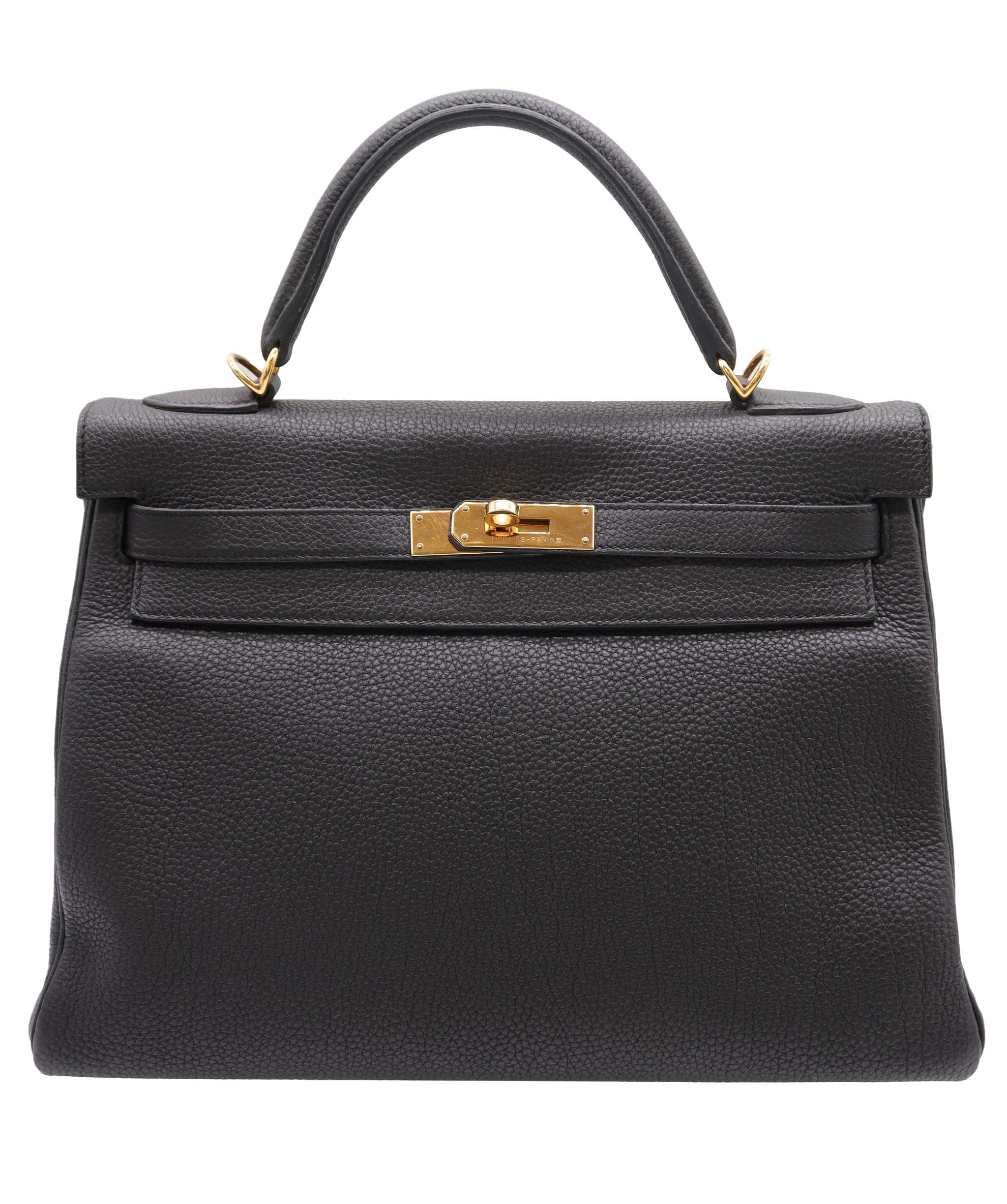 Hermès Hermes black Kelly 32 Bag AGC3004