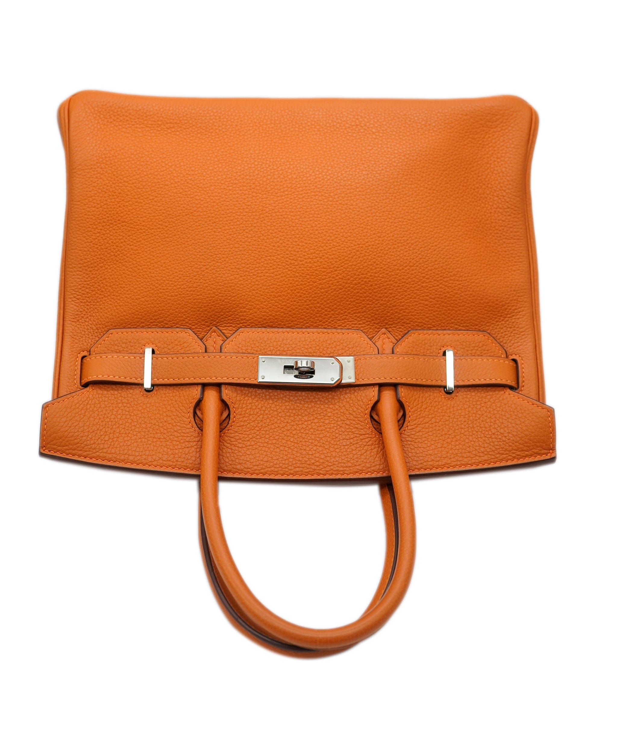 Hermès Hermes Clemence Birkin 30 Feu with PHW ALC1907