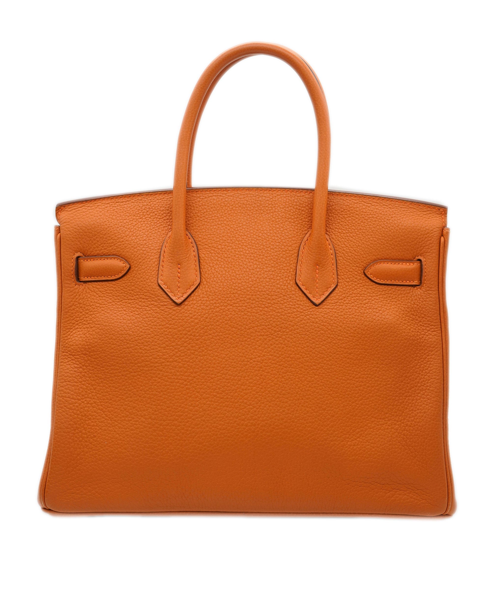 Hermès Hermes Clemence Birkin 30 Feu with PHW ALC1907