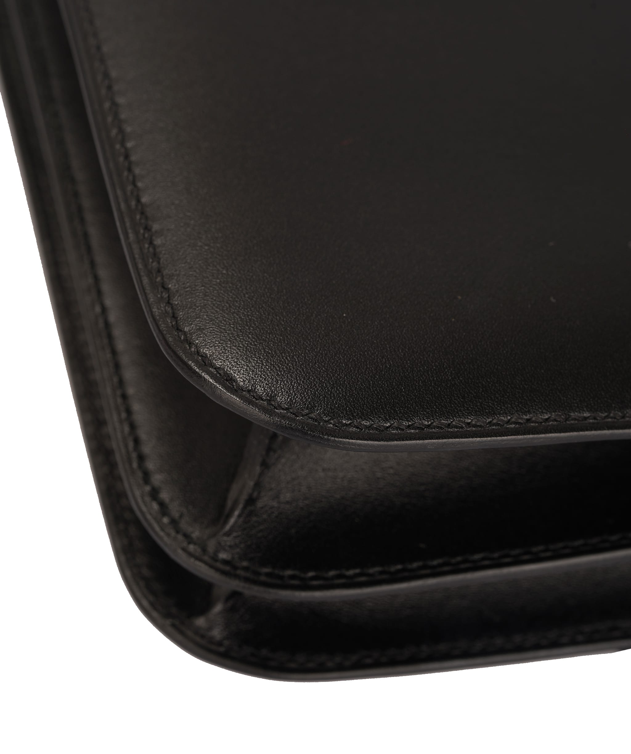 Hermes Hermès Constance 18 Black Leather Bag with Lizard H ALTC1017