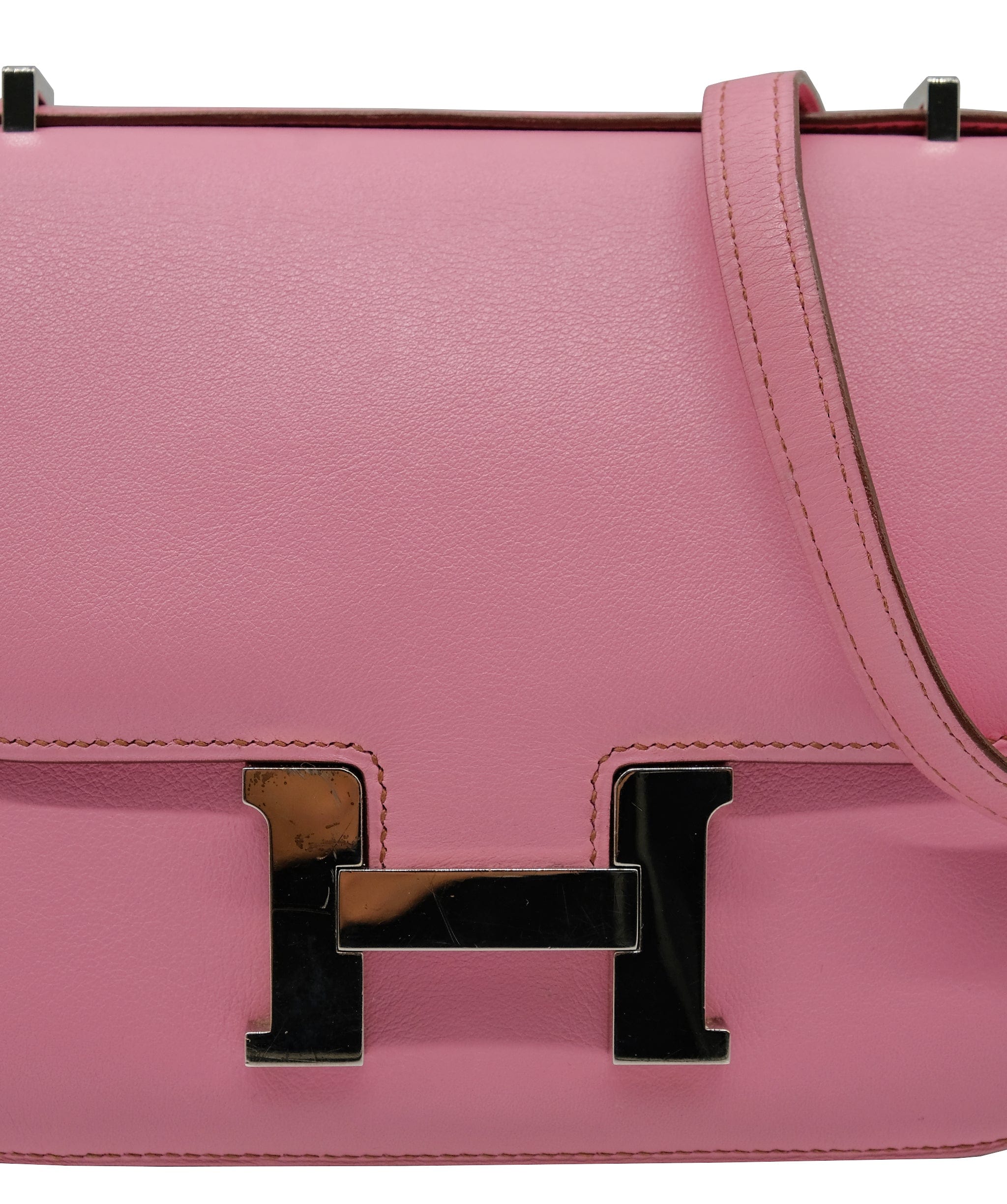 Hermès Hermès Constance 18 Bubblegum Swift PHW #M SKC1640