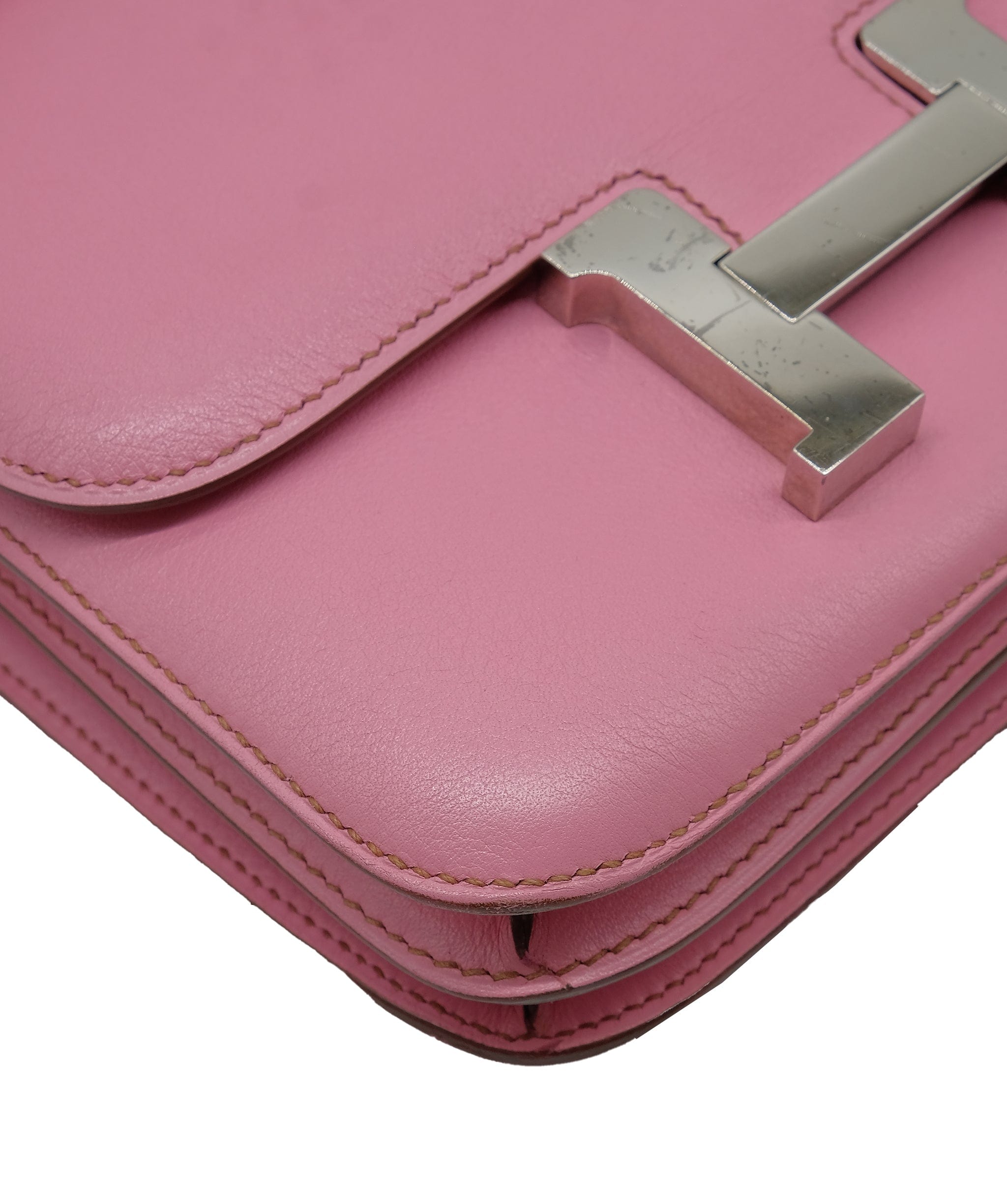 Hermès Hermès Constance 18 Bubblegum Swift PHW #M SKC1640